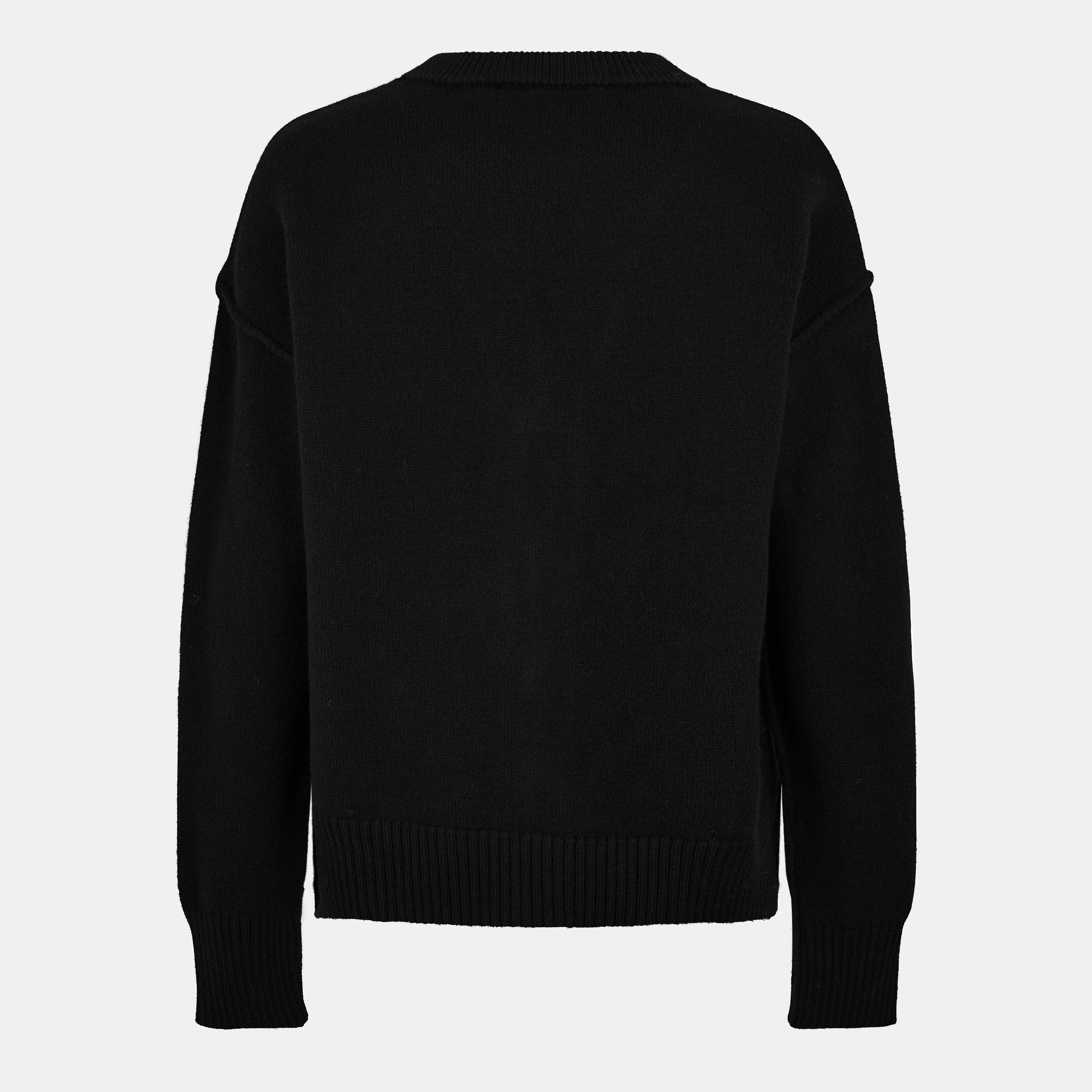 Noir/Rouge - Ami Paris - Women's Cardigan - 2