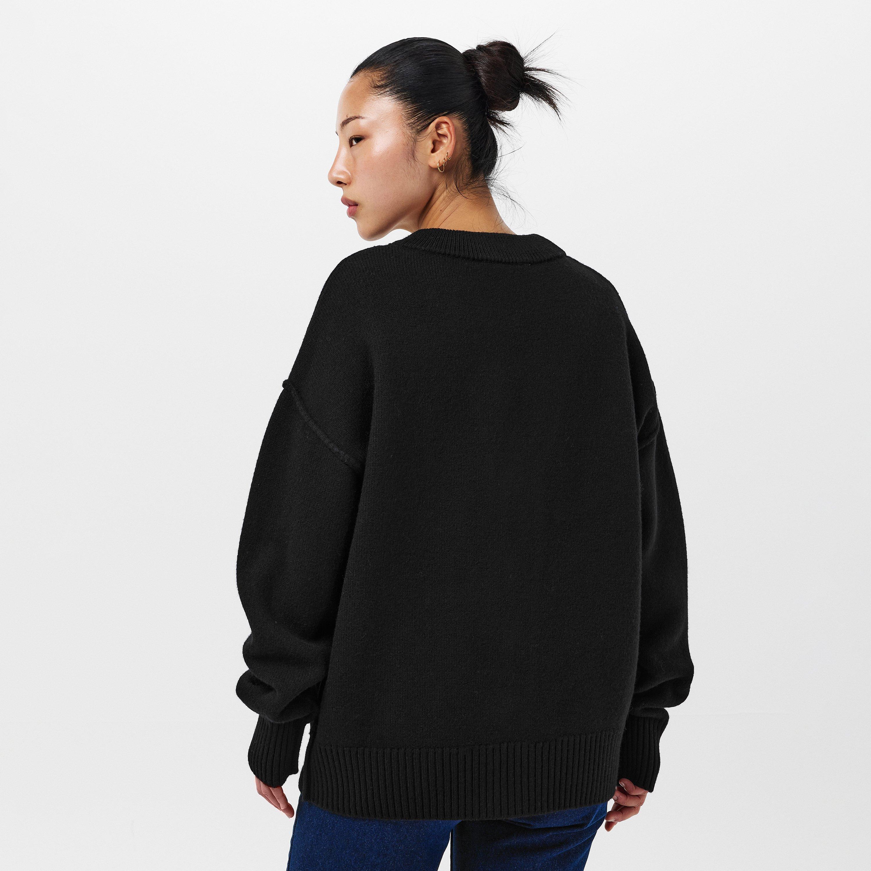 Noir/Rouge - Ami Paris - Women's Cardigan - 4