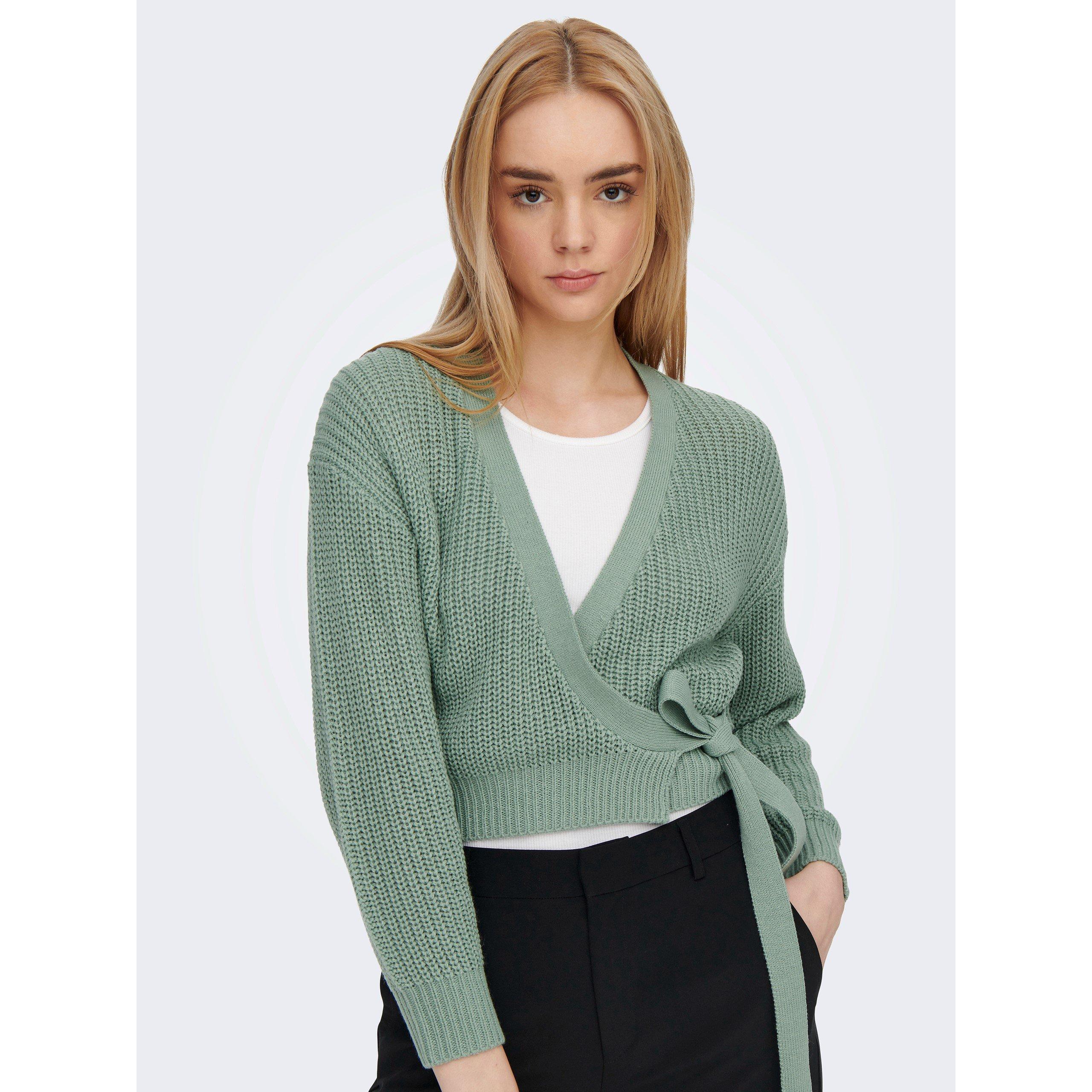 Chinois Green - Only - Breda Wrap Cardigan - 2