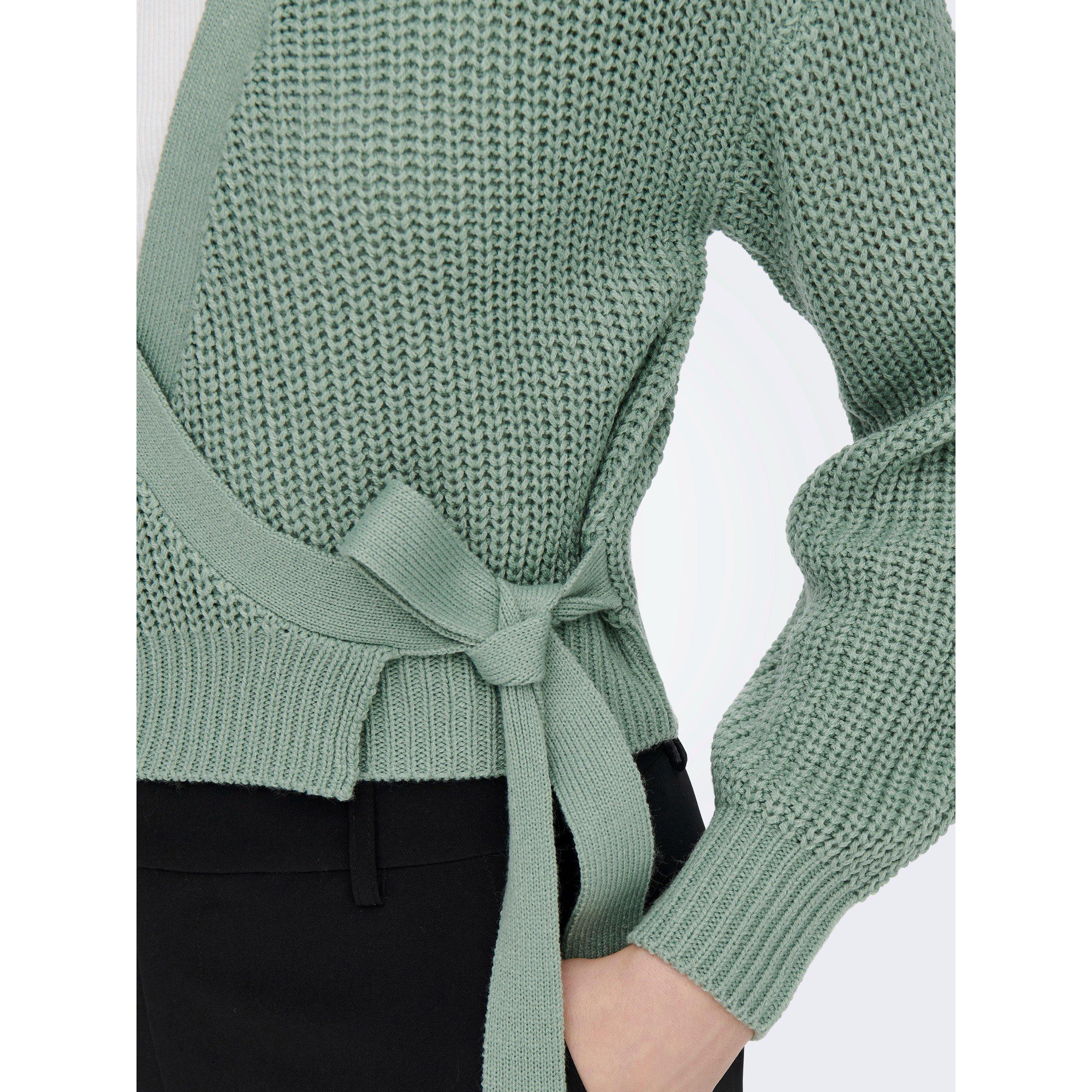 Chinois Green - Only - Breda Wrap Cardigan - 5