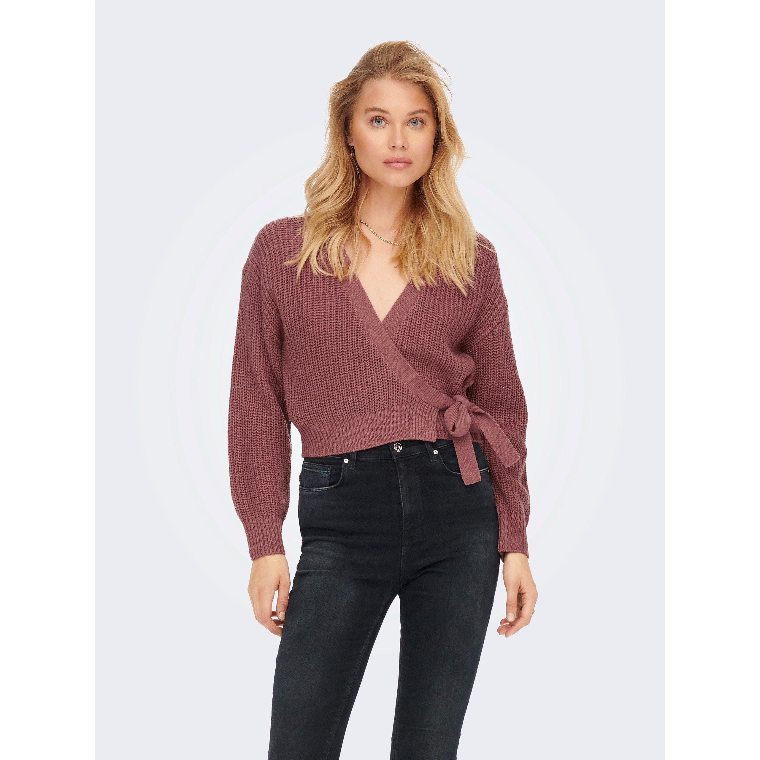 Only Women's Breda Wrap Cardigan - Nostalgia Rose - 8 (XS)