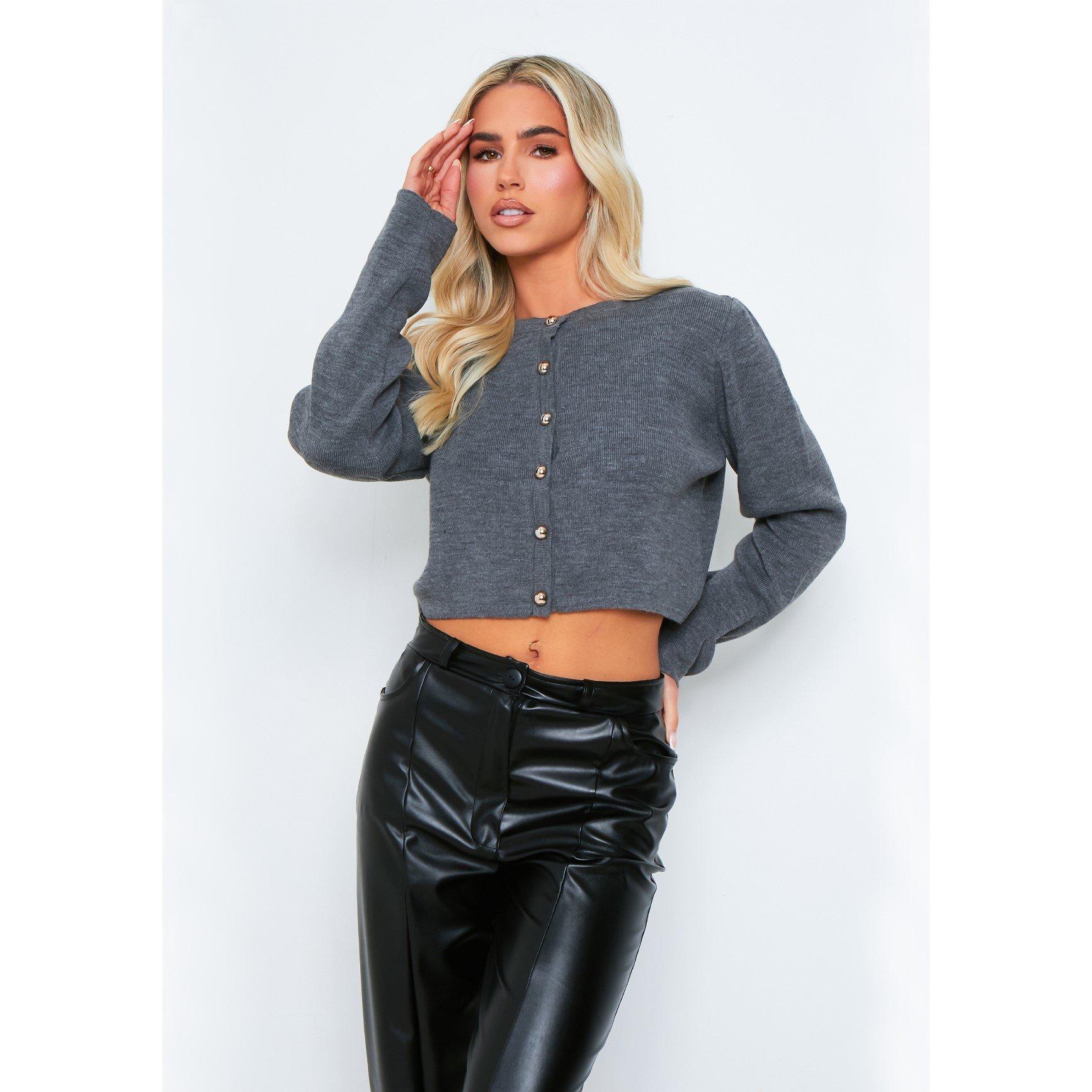 Missy Empire Long Sleeve Knitted Cardigan