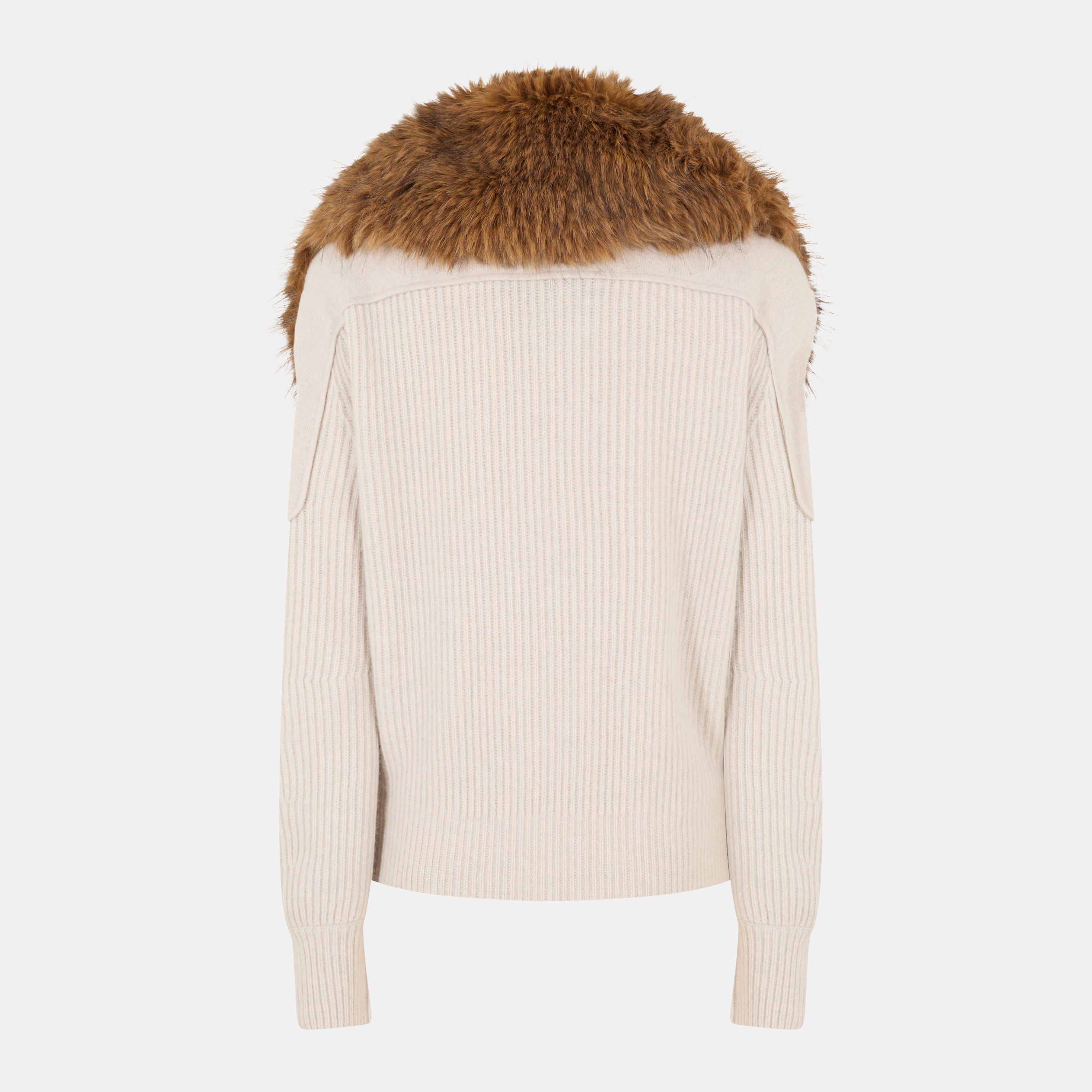 Alabaster Mel - Moose Knuckles - Women's Corina Zipped Cardigan - 2