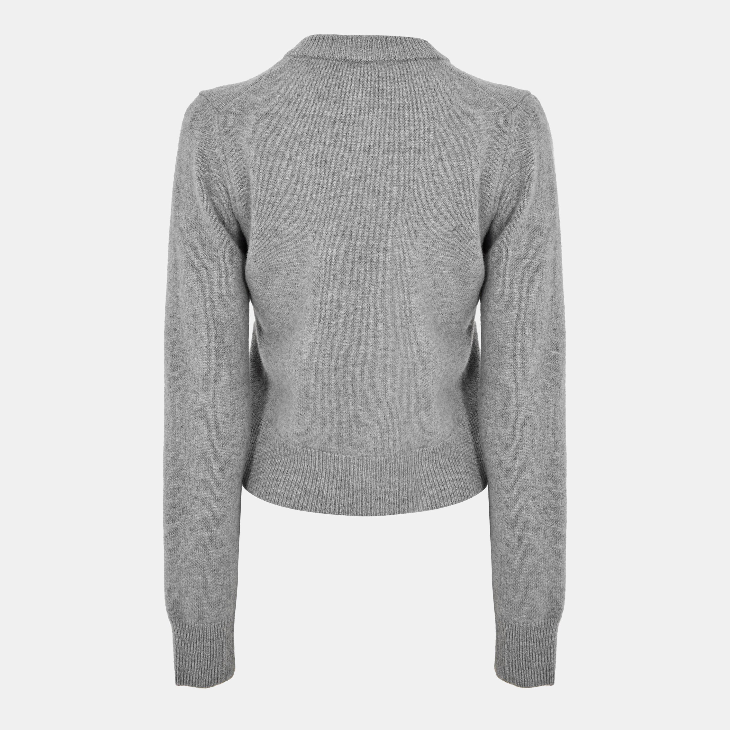 Gris - Ami Paris - Women's Cardigan - 2