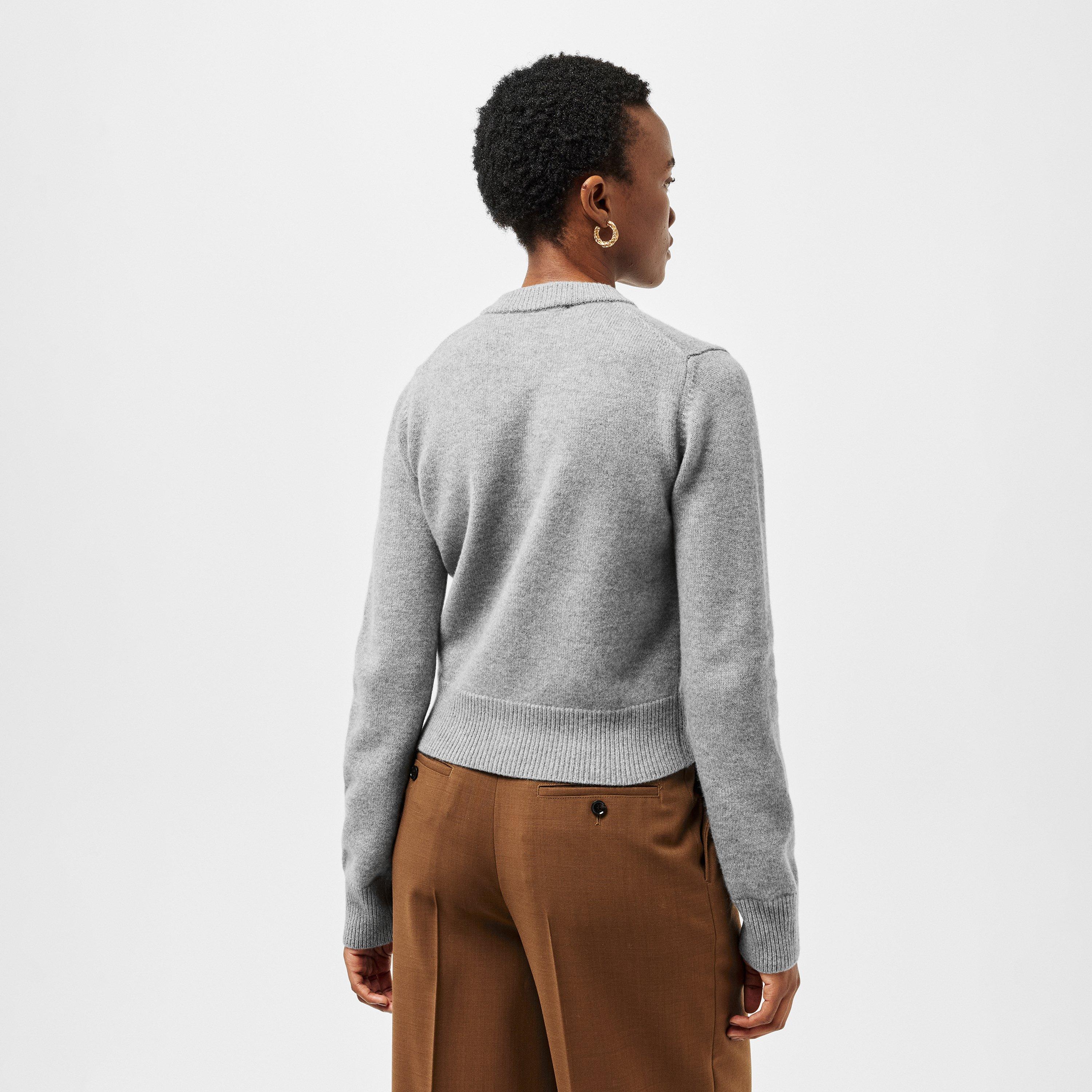 Gris - Ami Paris - Women's Cardigan - 4