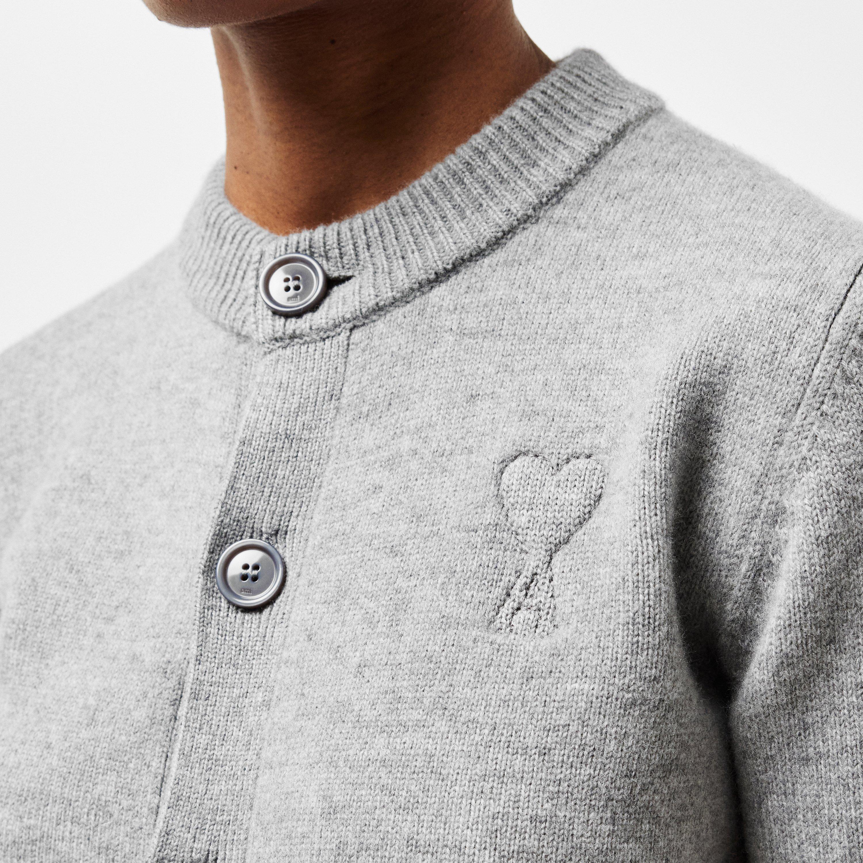 Gris - Ami Paris - Women's Cardigan - 5