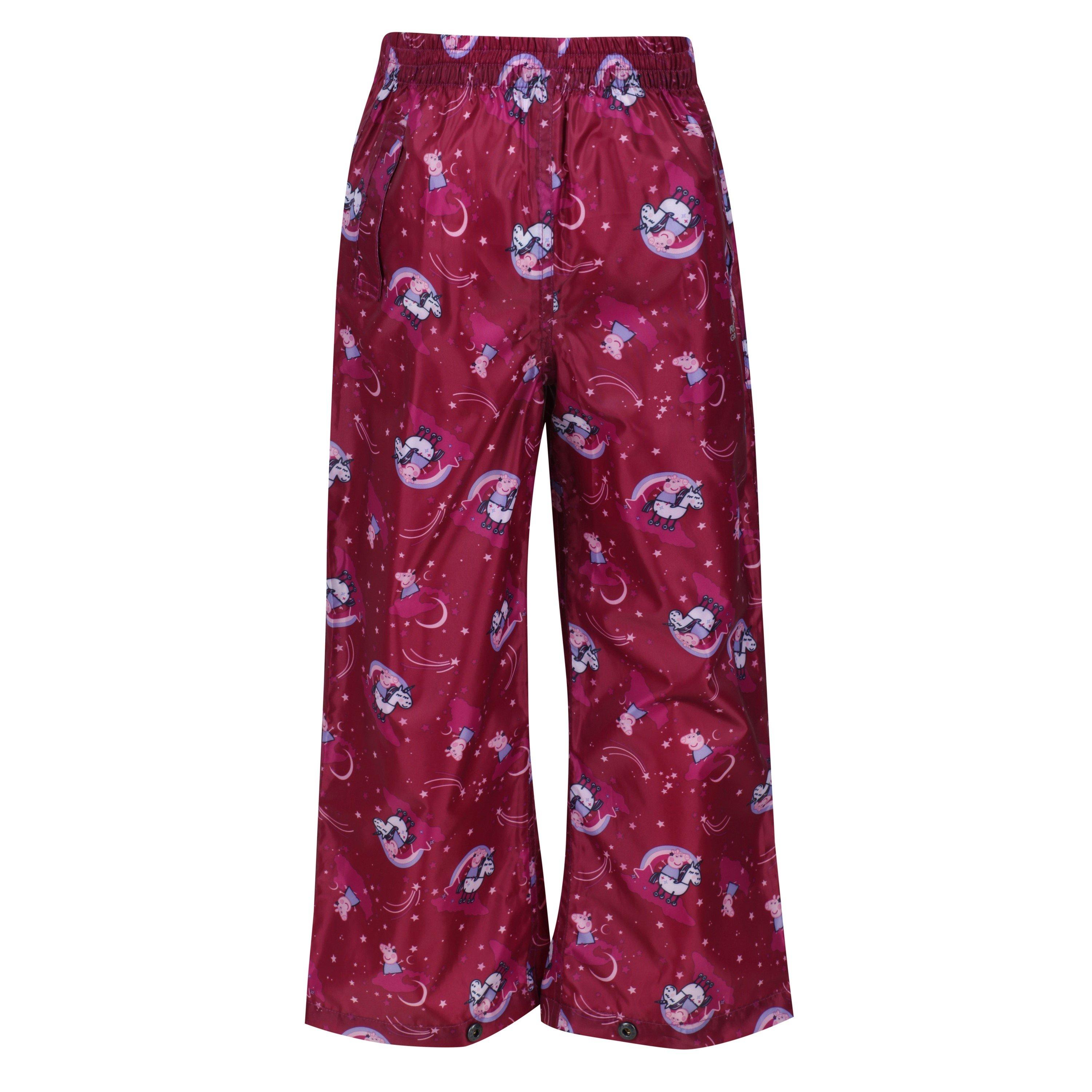 Frambozenstraling - Regatta - Kids' Peppa Walking Trousers - 2