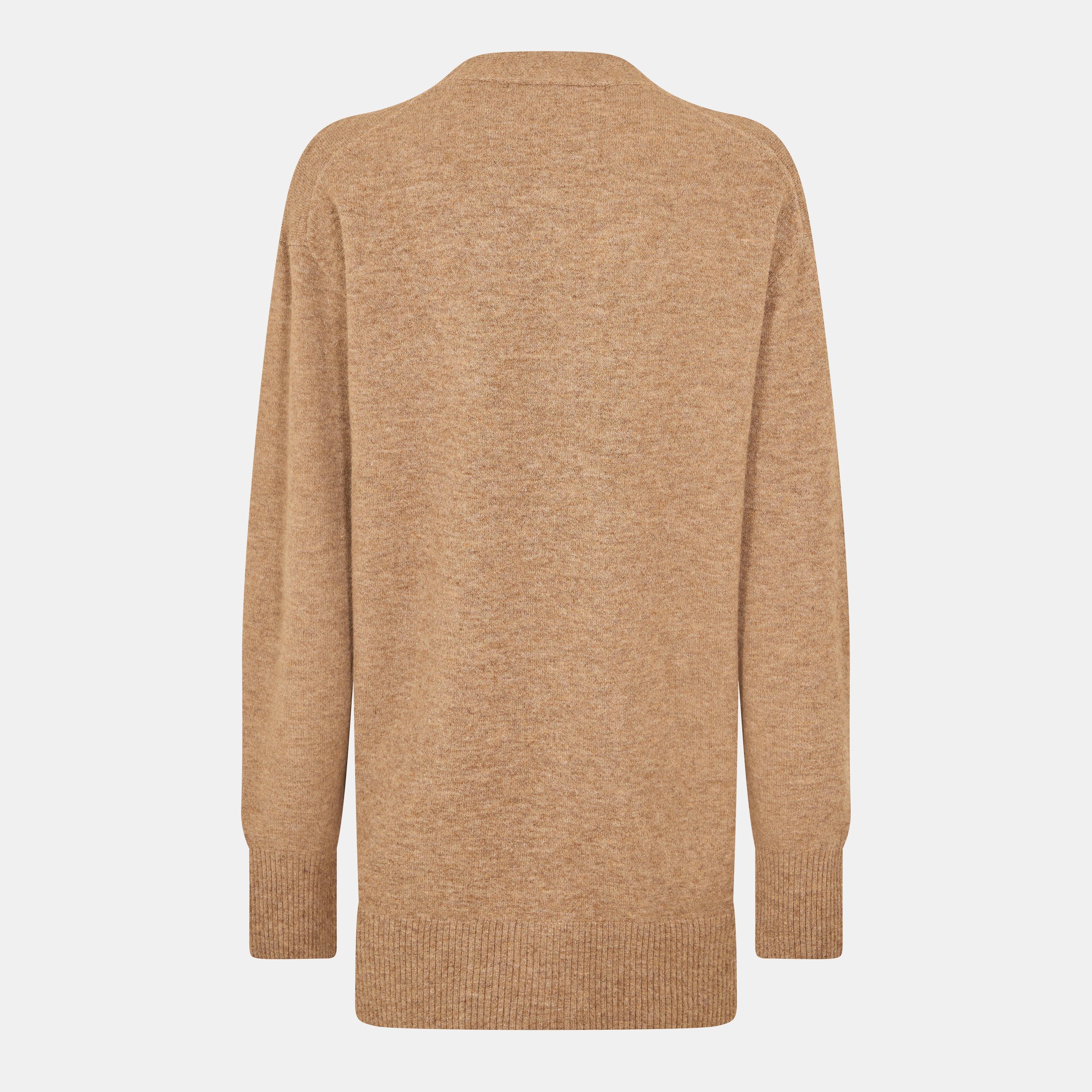 20-Tobacco Brow - French Connection - Women's Button-Down Cardigan - 2