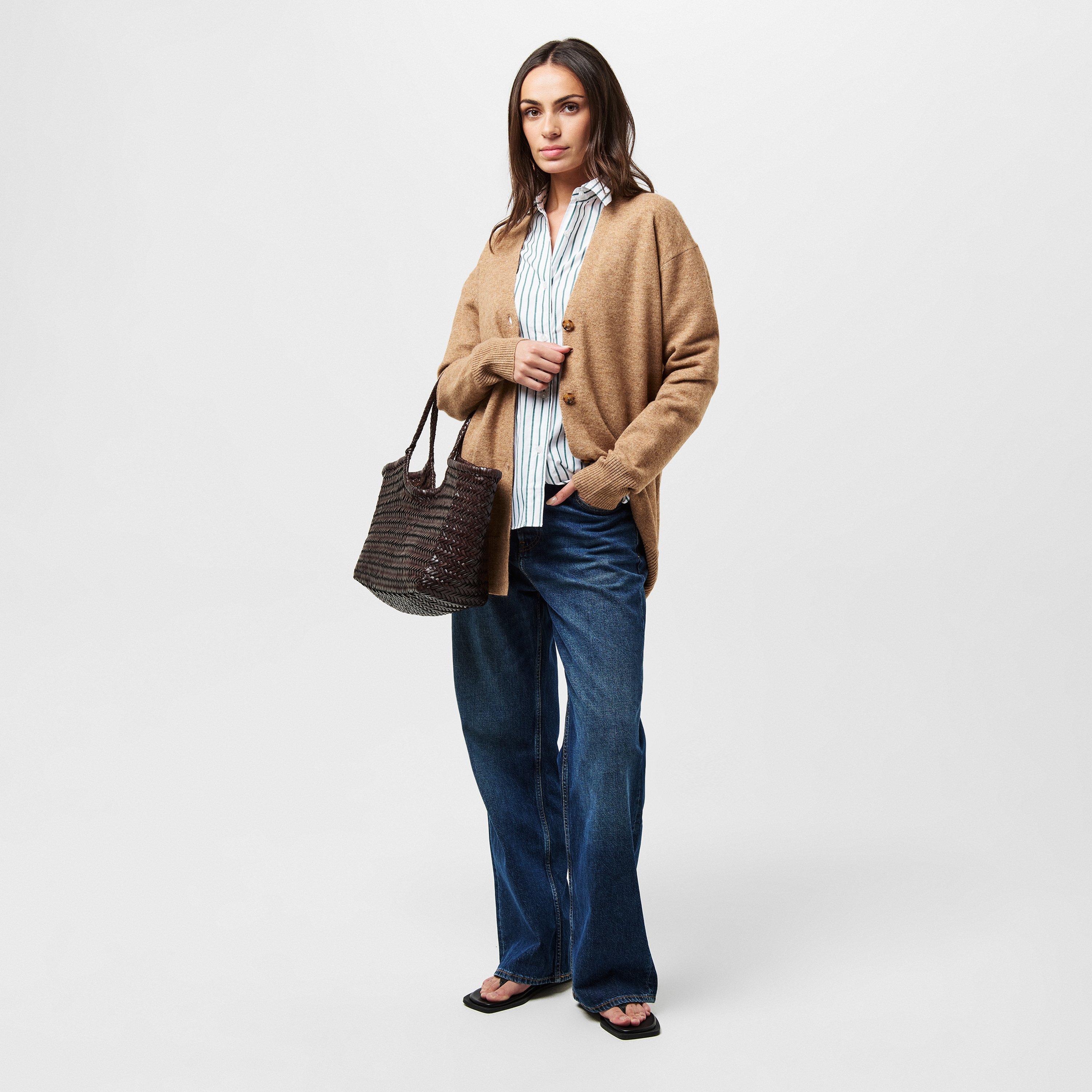 20-Tobacco Brow - French Connection - Women's Button-Down Cardigan - 6