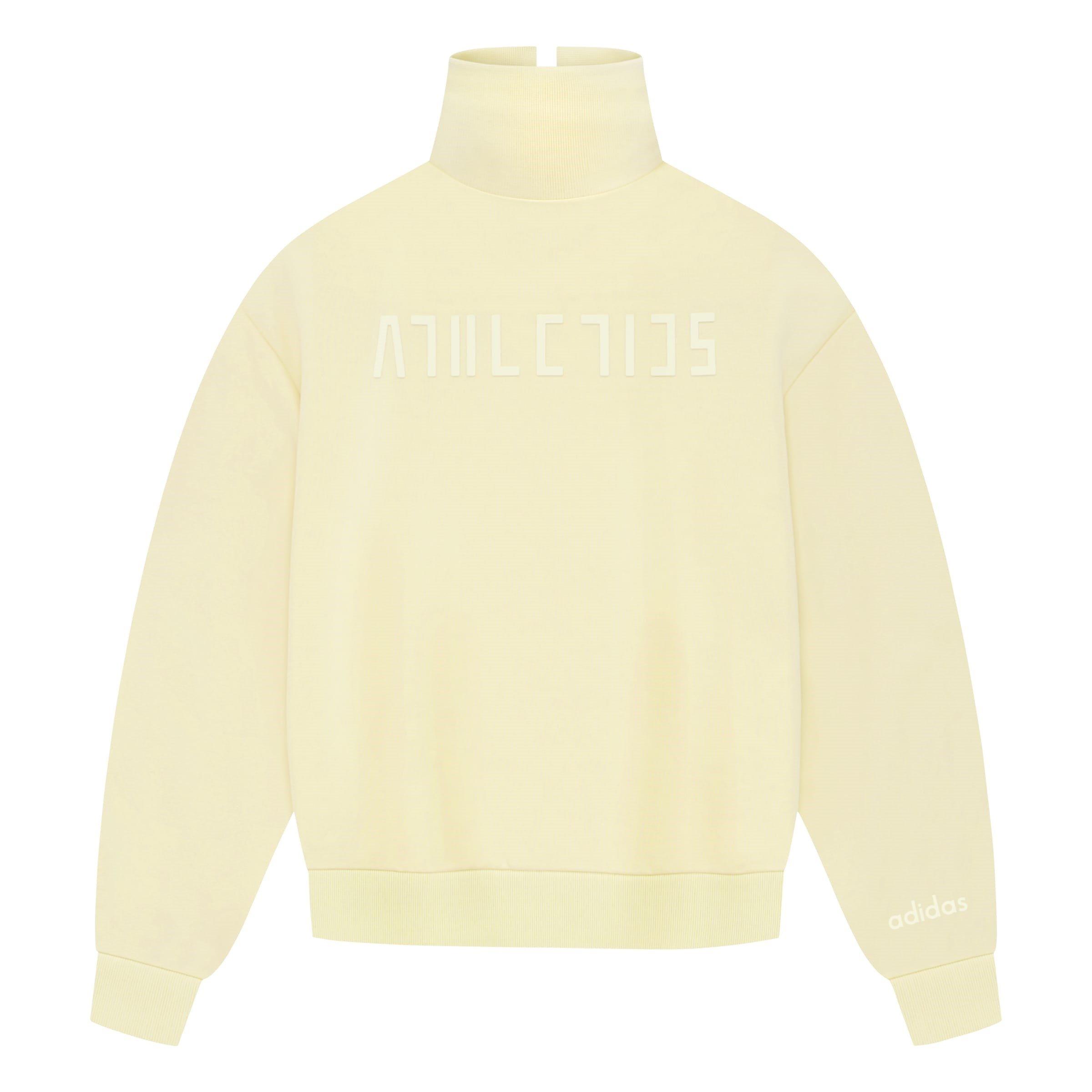 Adidas Women's Performance Tracksuit Top - Pale Yellow - 10 (S)