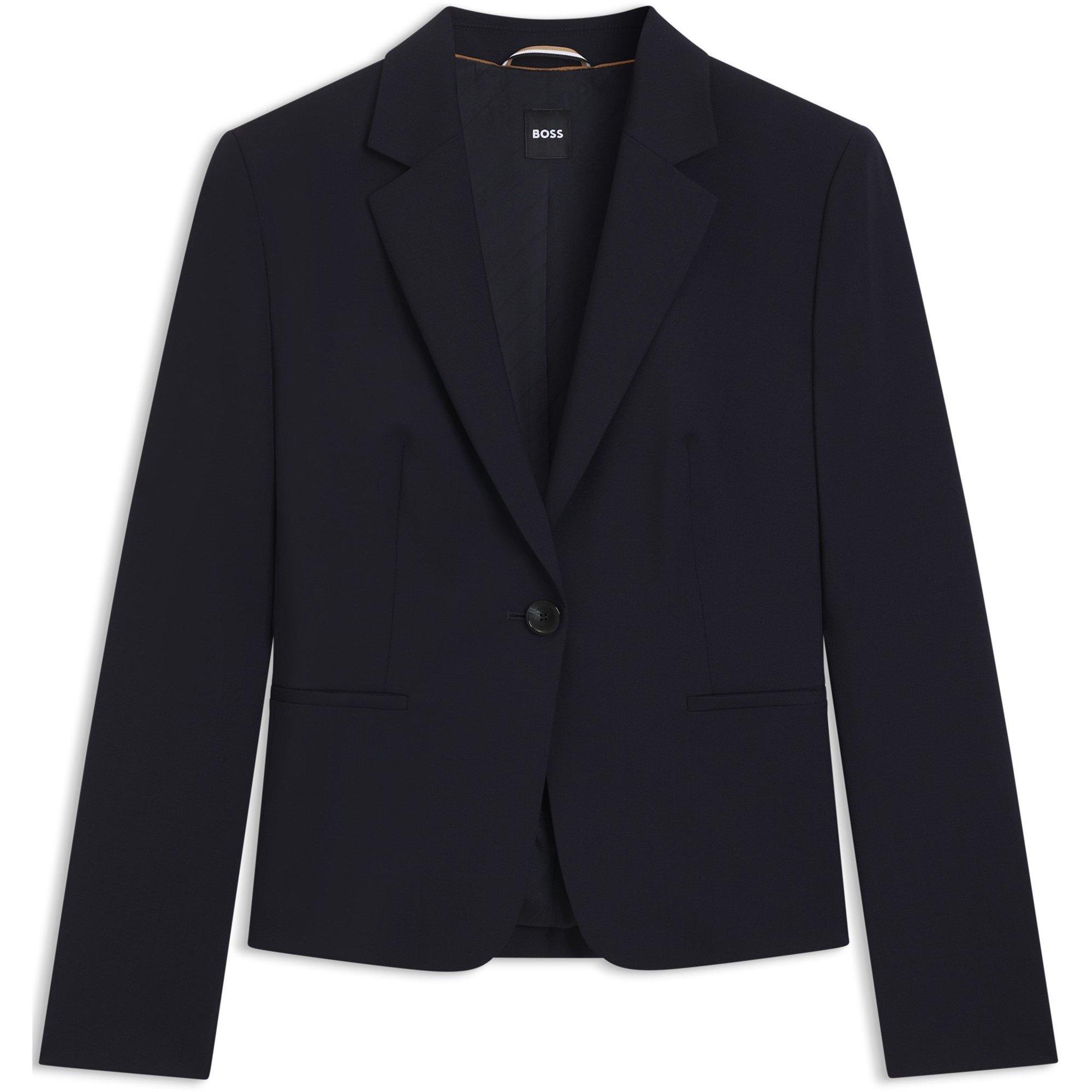 Boss Women's Jarua Formal Jacket - Dark Blue - 10 (M)