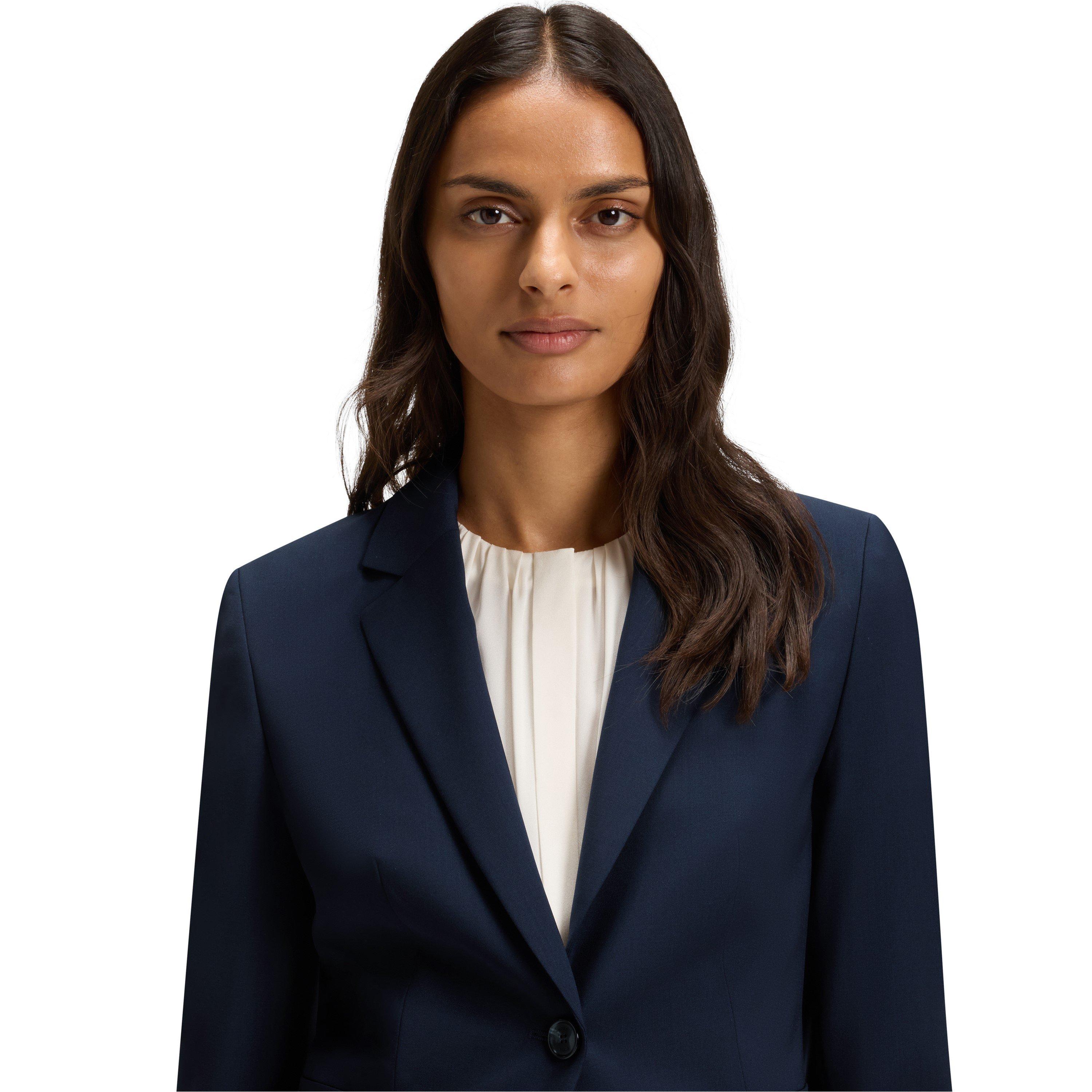 Dark Blue - Boss - Women's Jarua Formal Jacket - 5