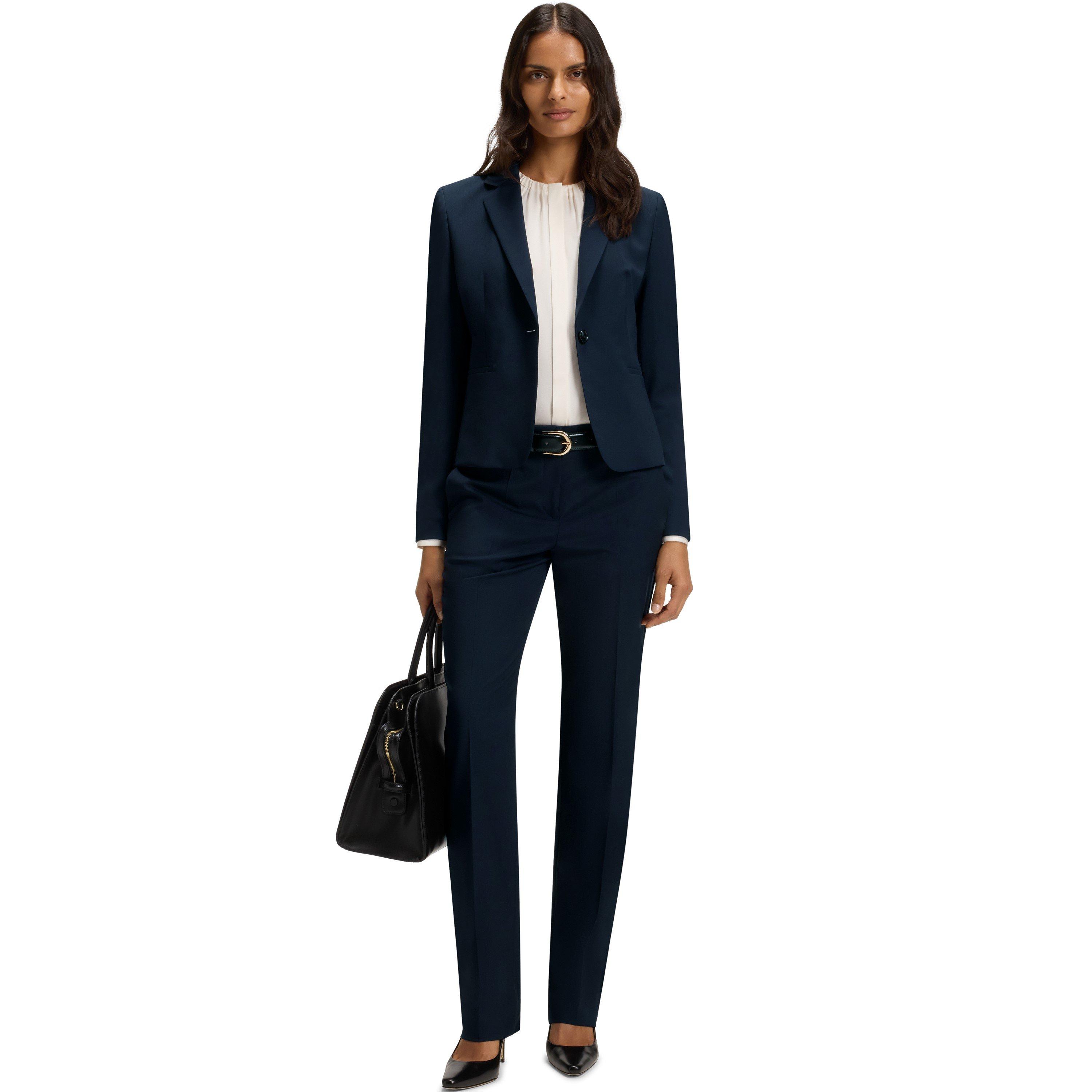 Dark Blue - Boss - Women's Jarua Formal Jacket - 6