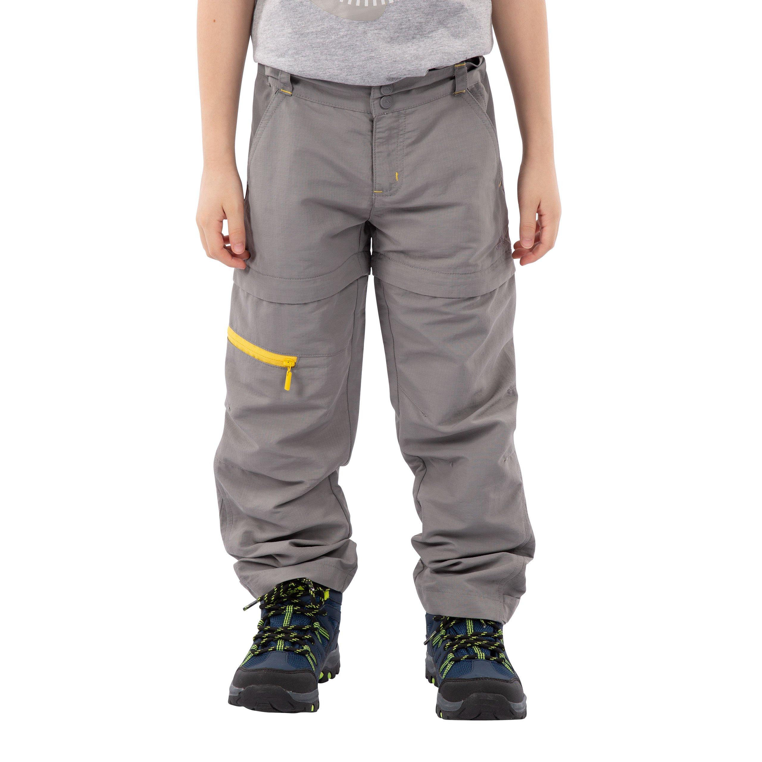 Storm Grey - Trespass - Kids' Defence Walking Trousers - 3