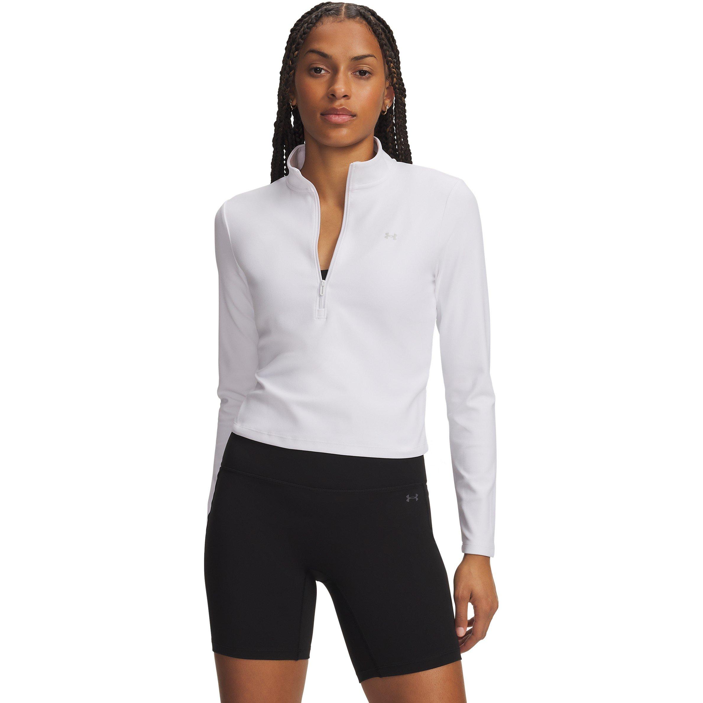 Weiß / Grau - Under Armour - UA Motion 1/2 Zip Ld63 - 1