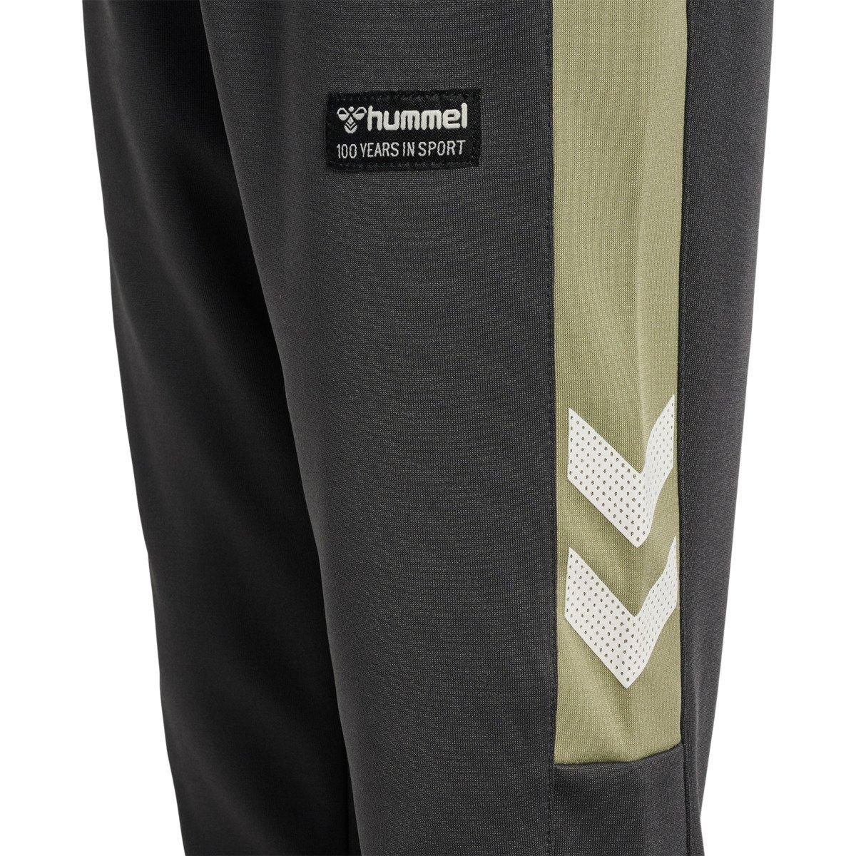 Grey - Hummel - Marty Open Hem Poly Joggers - 2