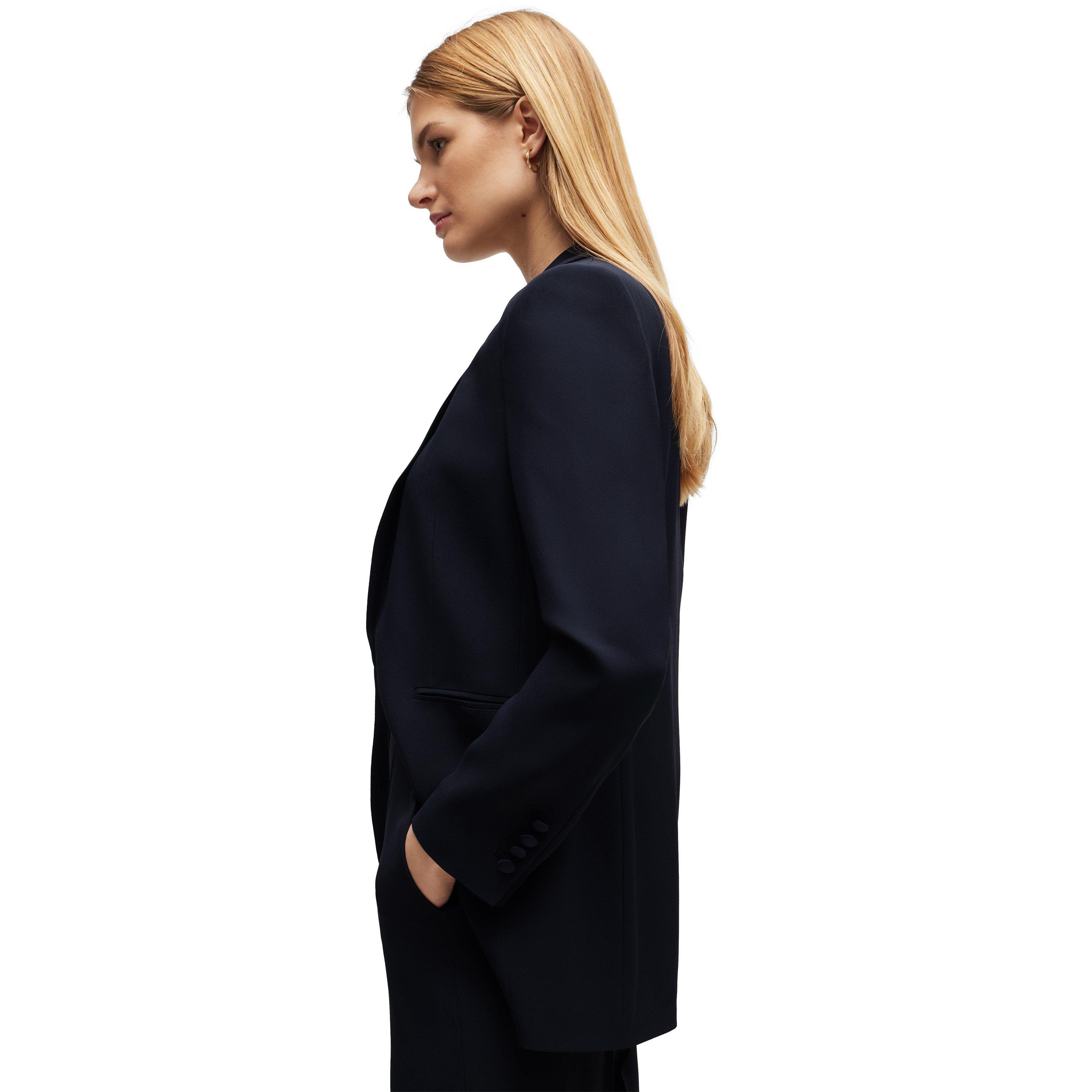 Dark Blue - Boss - Women's Jirea Tailored Formal Jacket - 5