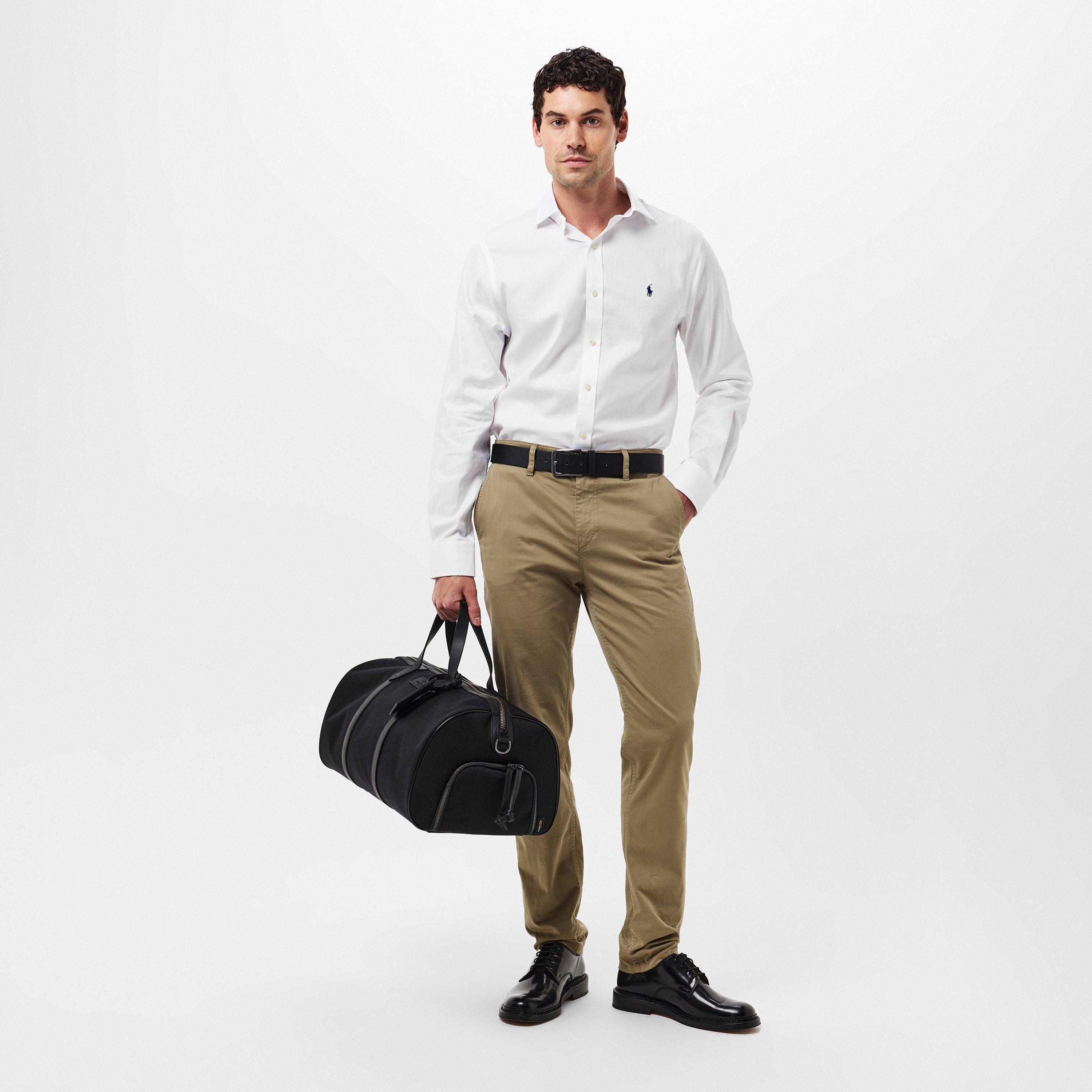 White - Polo Ralph Lauren - Men's Long-Sleeve Oxford Shirt - 6