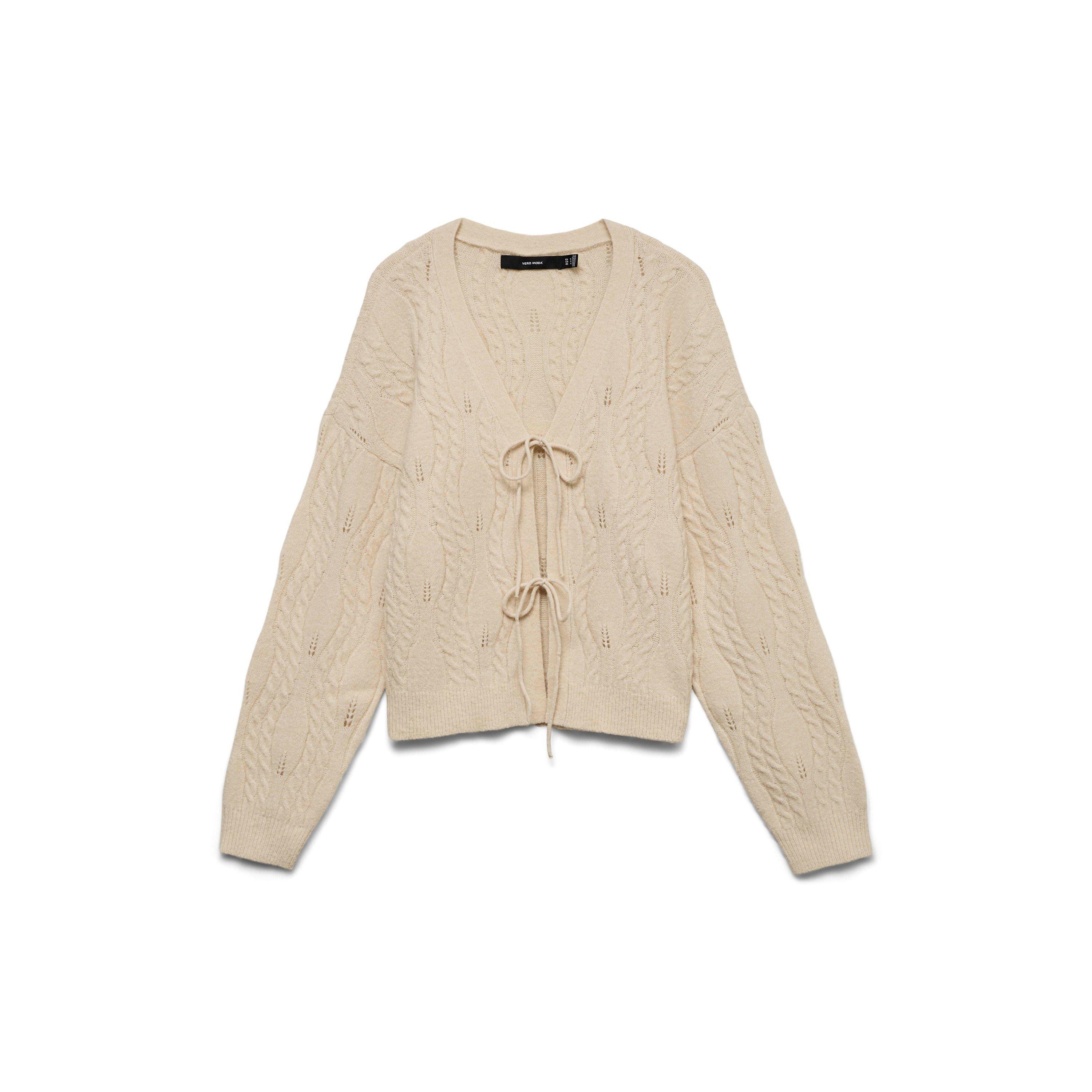 Vero Moda Women's Cardigan - Moonbeam - 8 (XS)