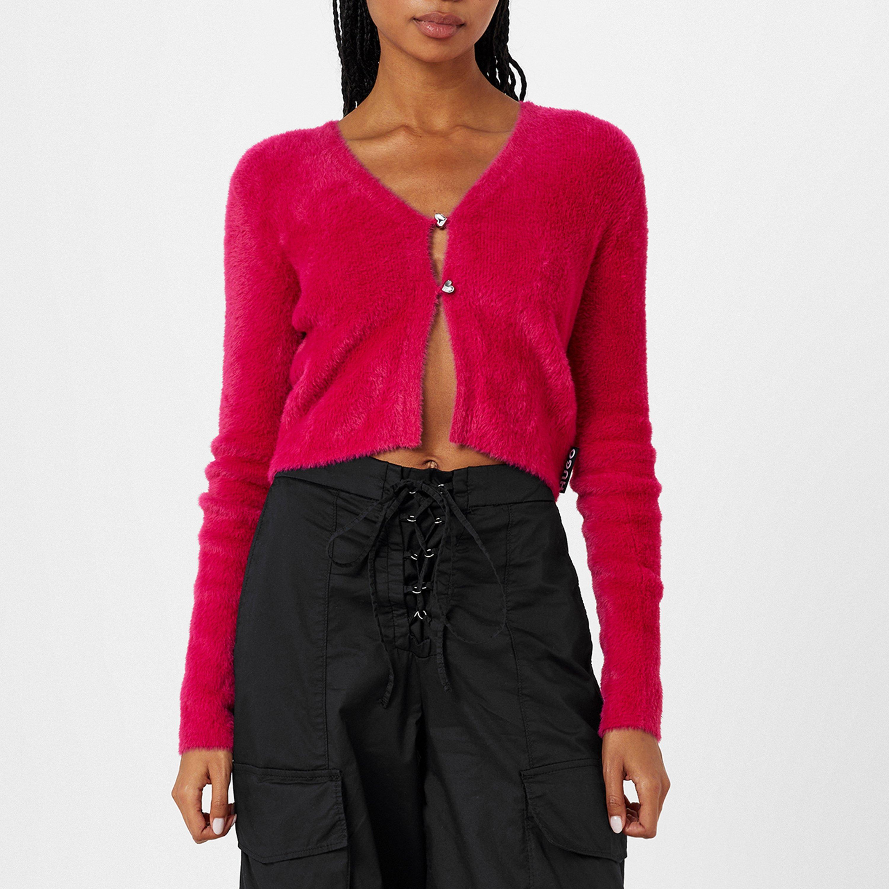 Med Pink 663 - Hugo - Women's Cardigan - 3