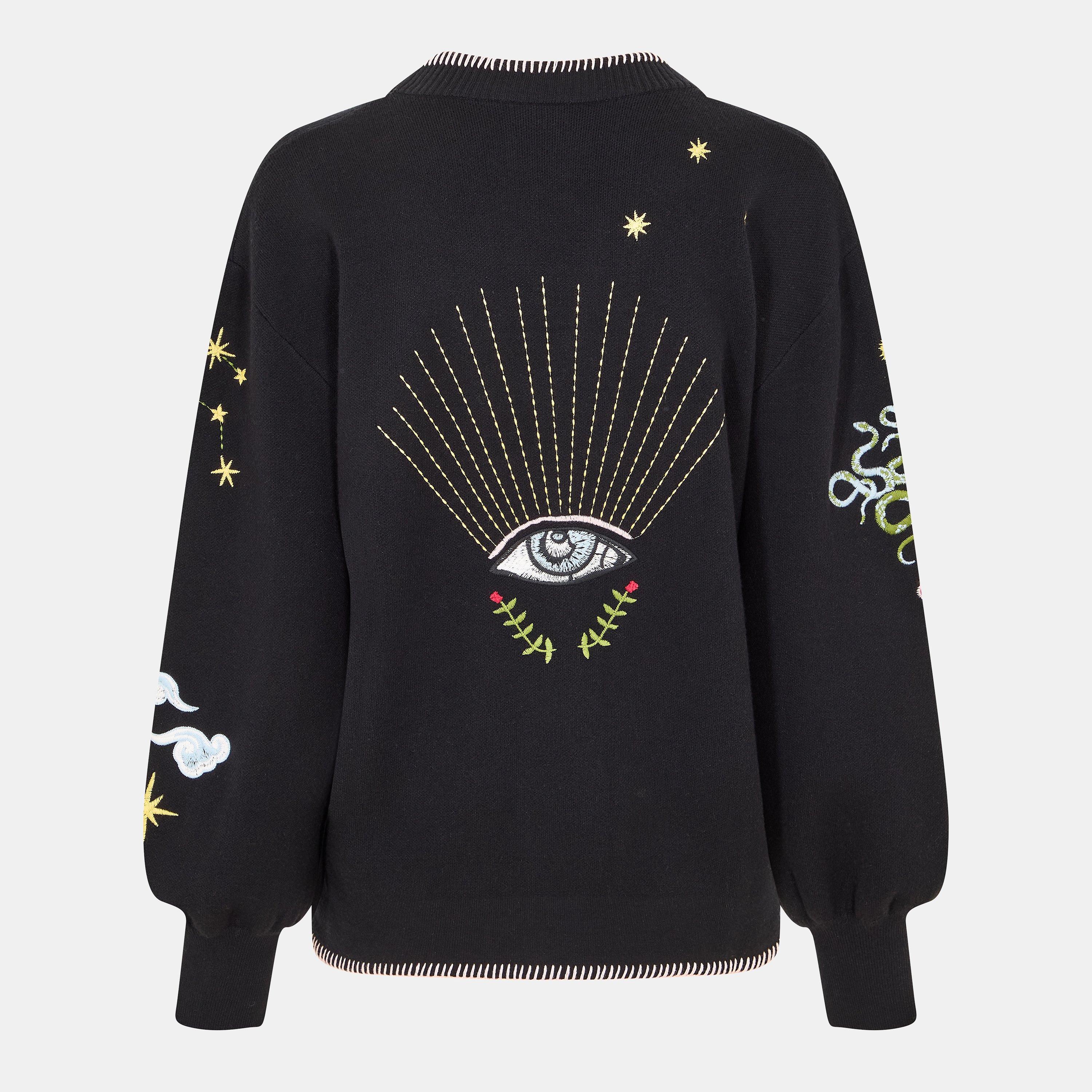 Black - Never Fully Dressed - Women's Garden Cardigan - 2