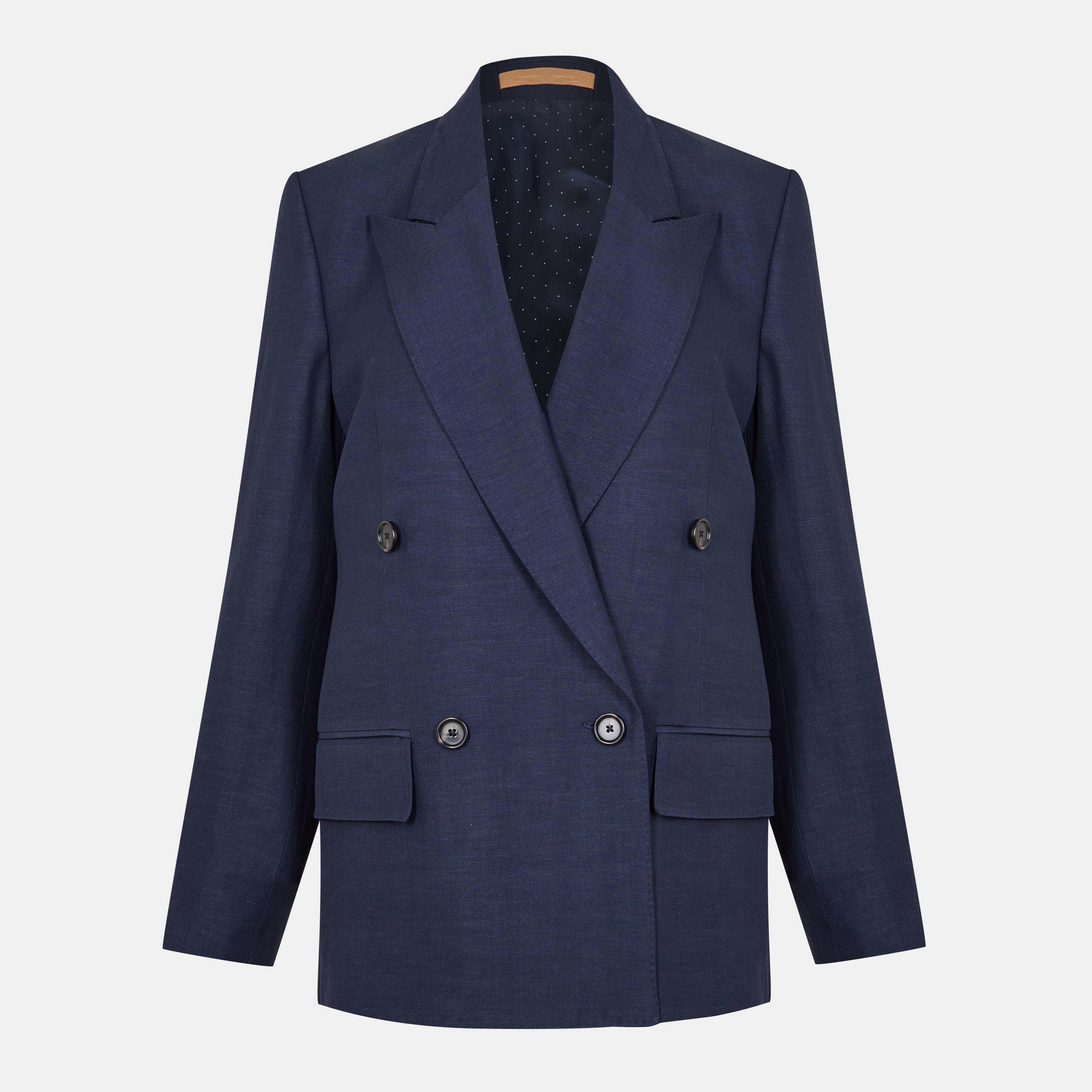 Dark Blue - Boss - Women's Japelara Formal Jacket - 1