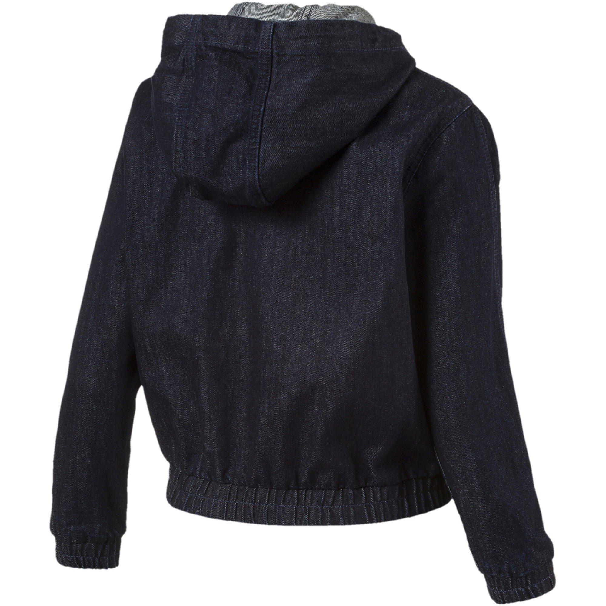 Schwarz - Puma - (8) Denim T7 Track Jacket Womens - 2