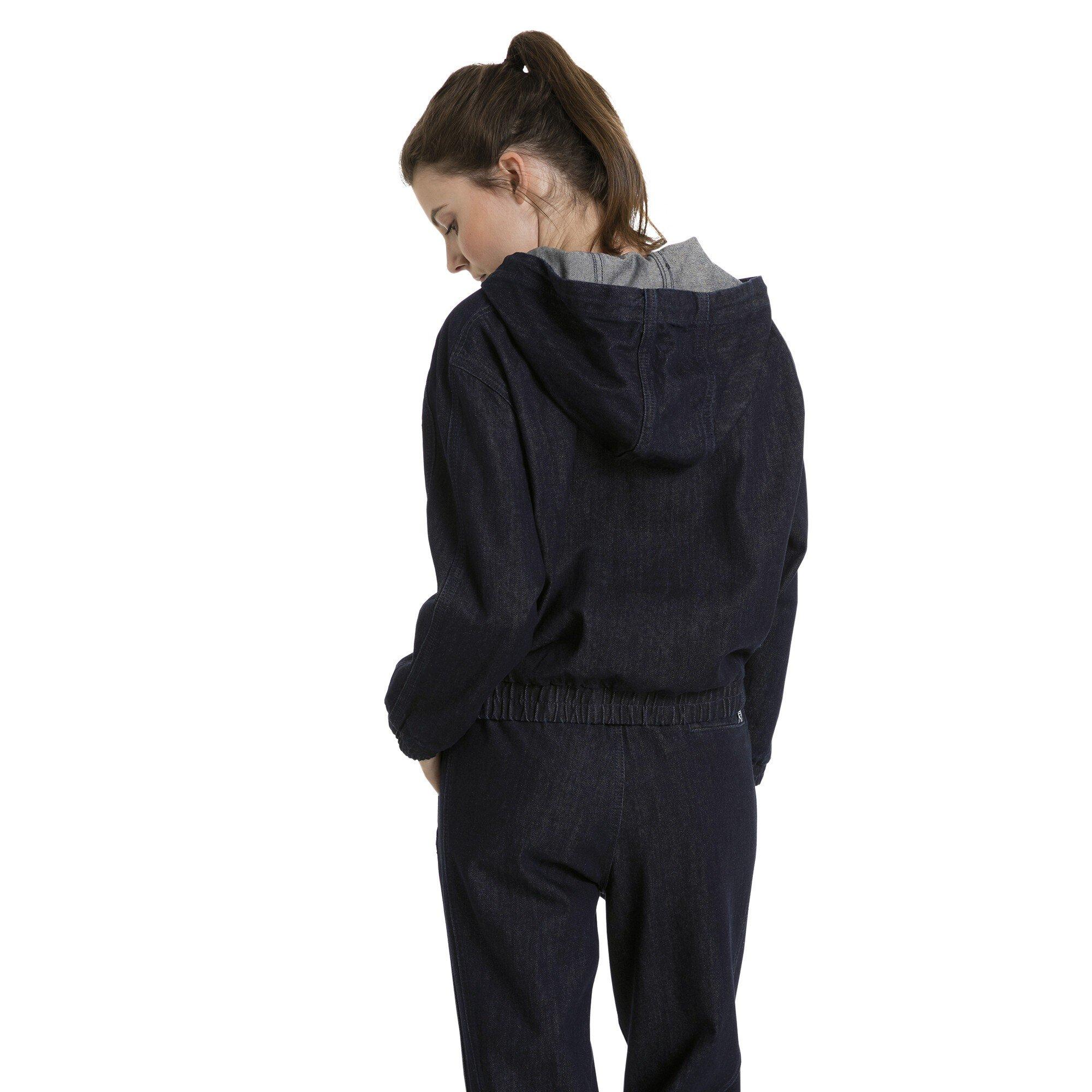 Schwarz - Puma - (8) Denim T7 Track Jacket Womens - 4