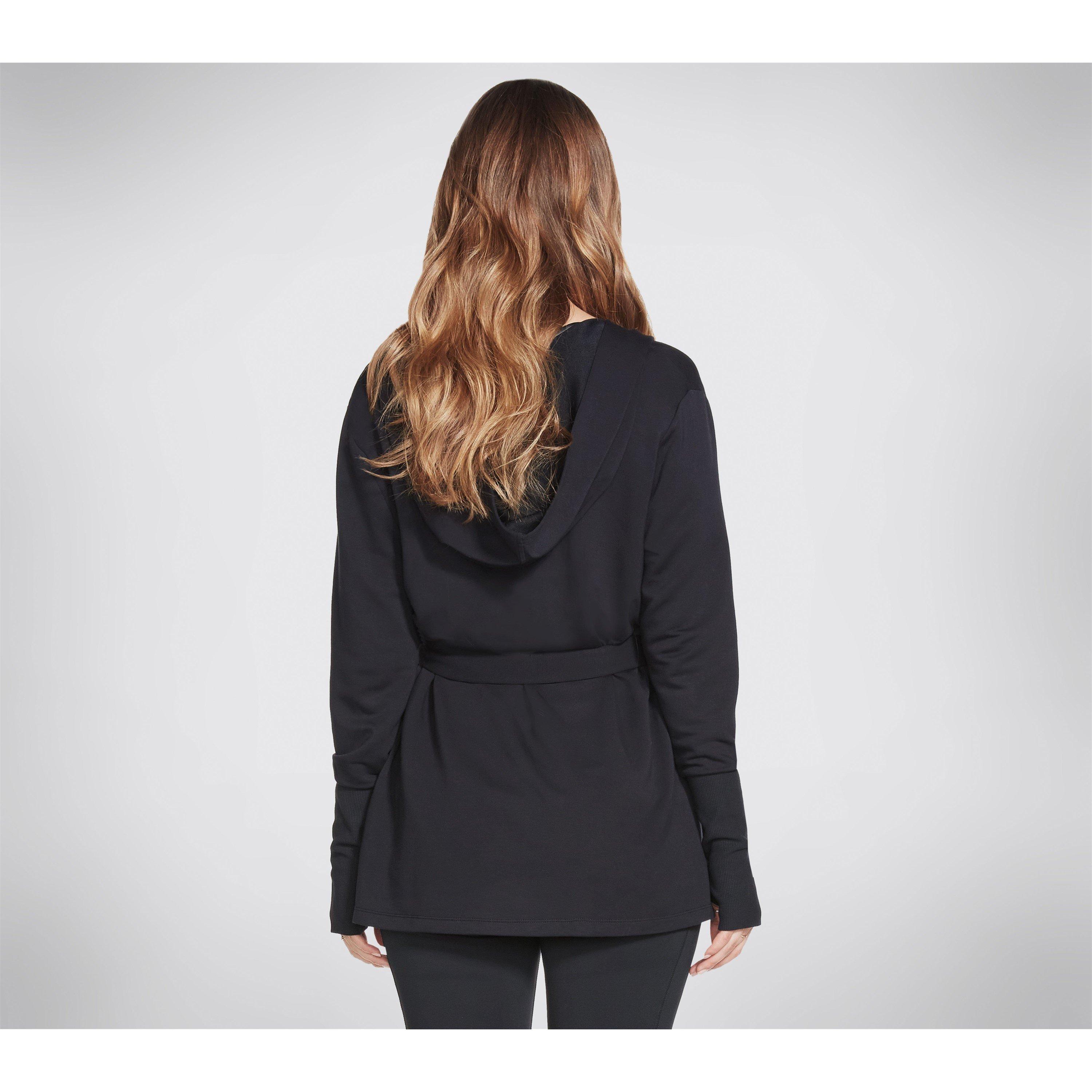Negro - Skechers - Everyday Belted Hoodigan Cardigan - 2