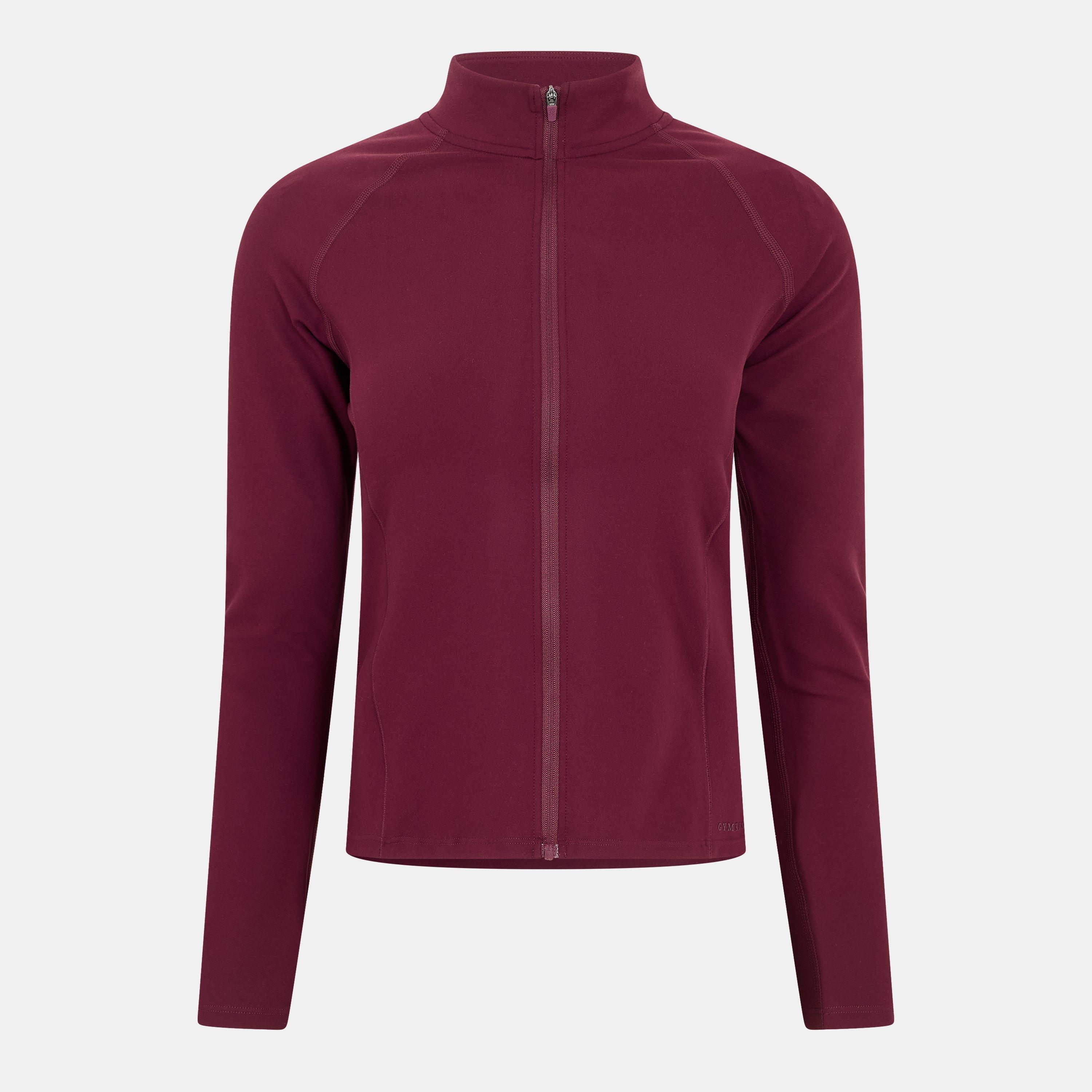 Fig - Gym King - Women's GymKi Long Sleeve Zip Slim Fit Performance Tracksuit Top - 1