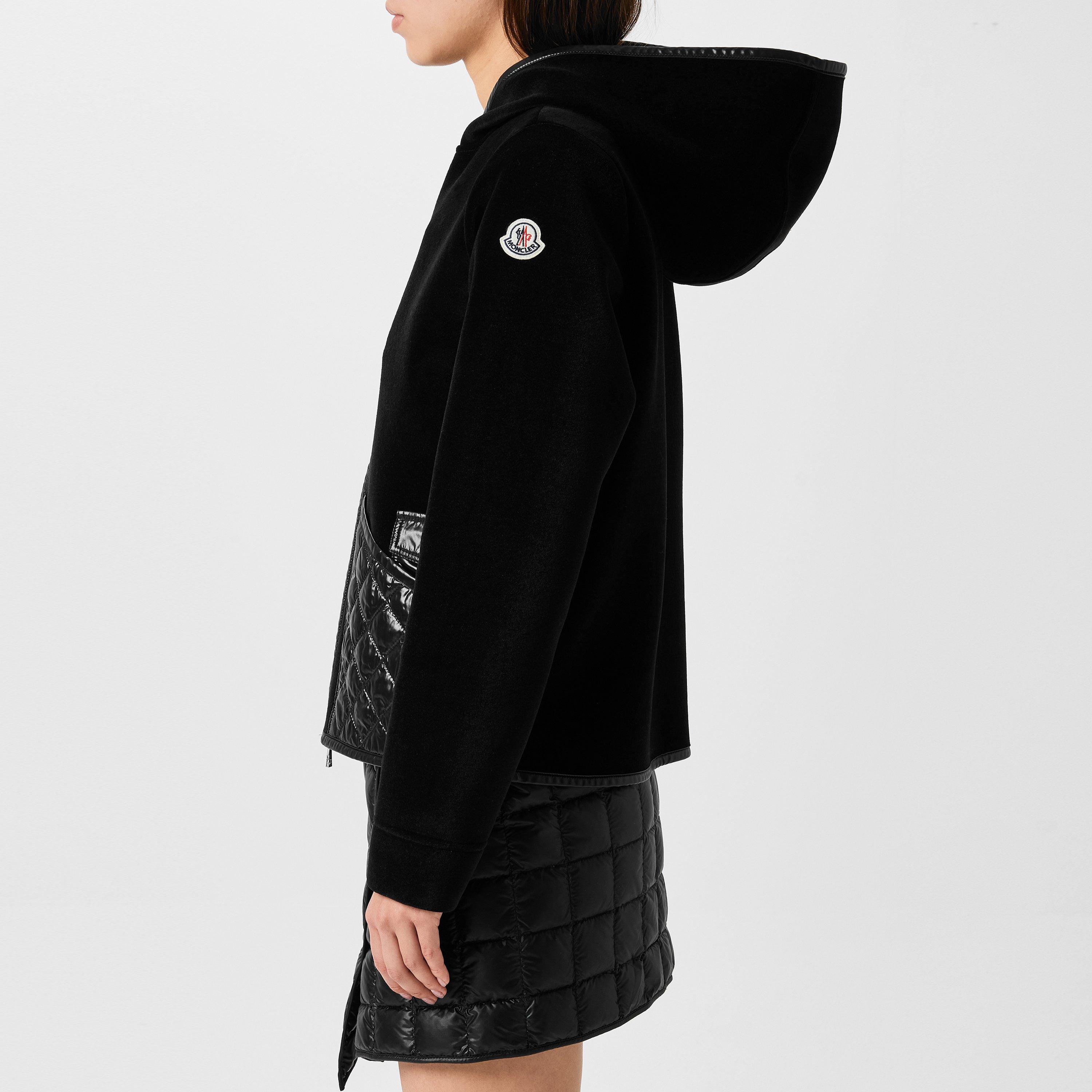 Black 999 - Moncler - Zip Quilted Jacket - 2