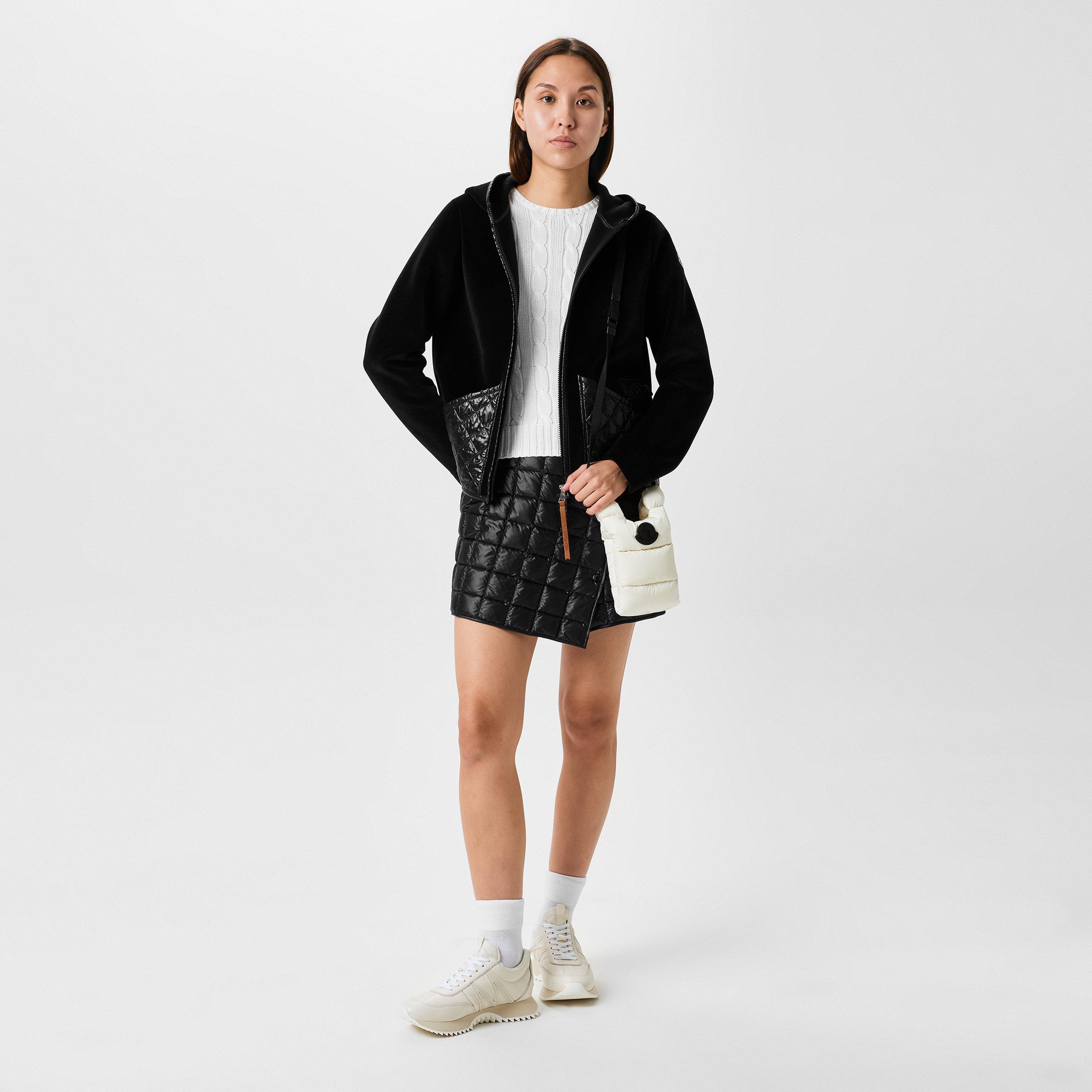 Black 999 - Moncler - Zip Quilted Jacket - 4