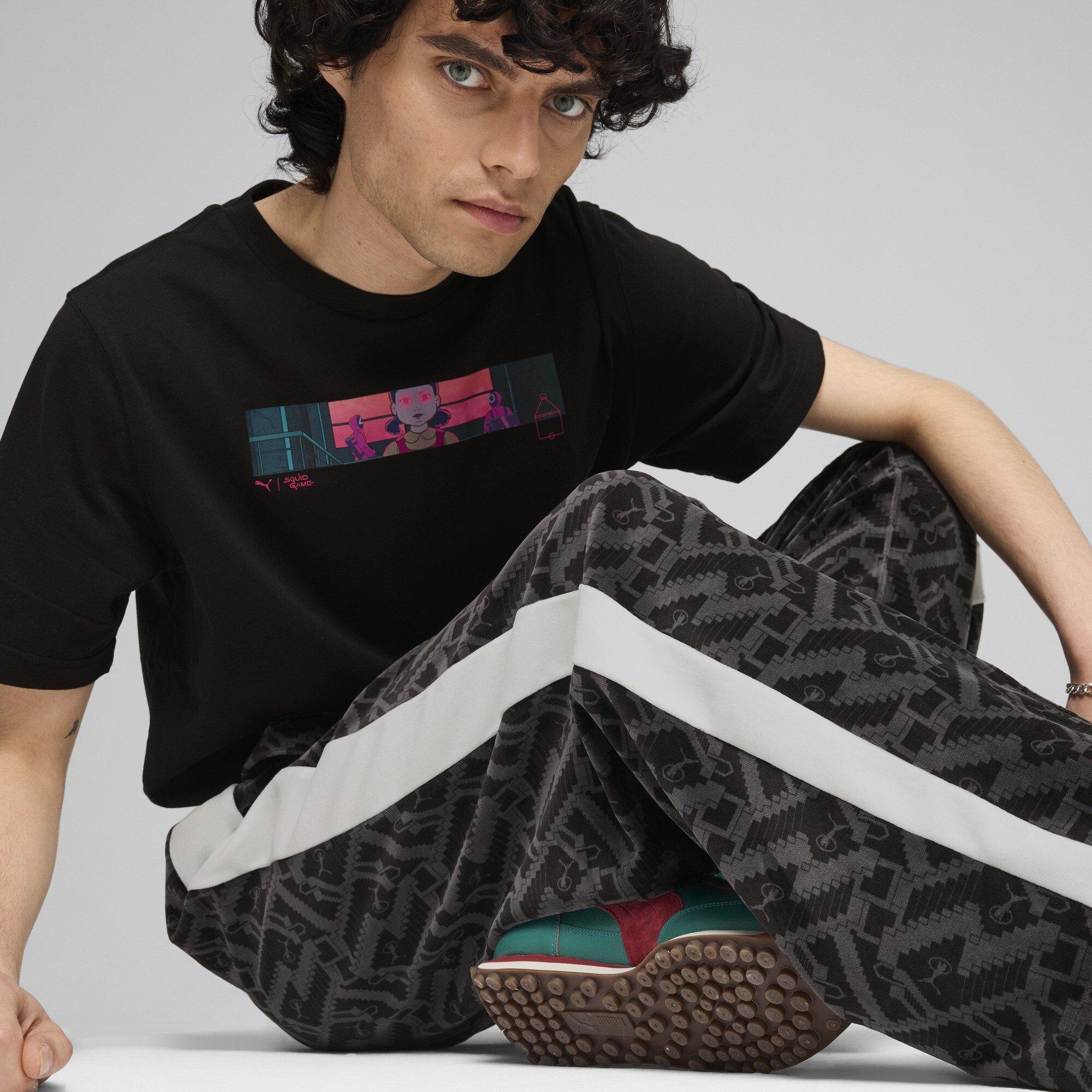 Puma Black - Puma - Squid Game Iconic Open Hem Poly Jogger - 6