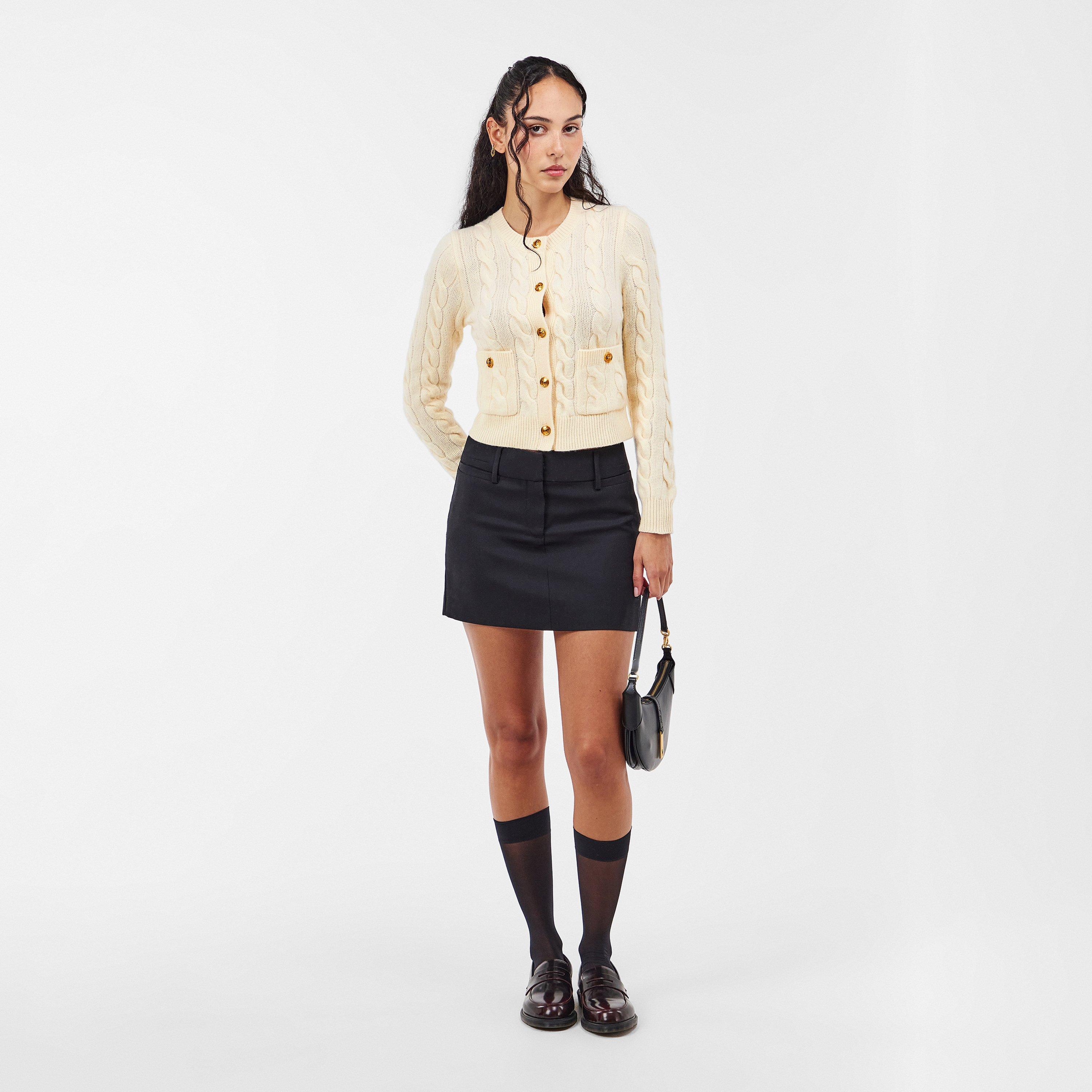 Authentic Cream - Polo Ralph Lauren - Women's Cable Cardigan - 6