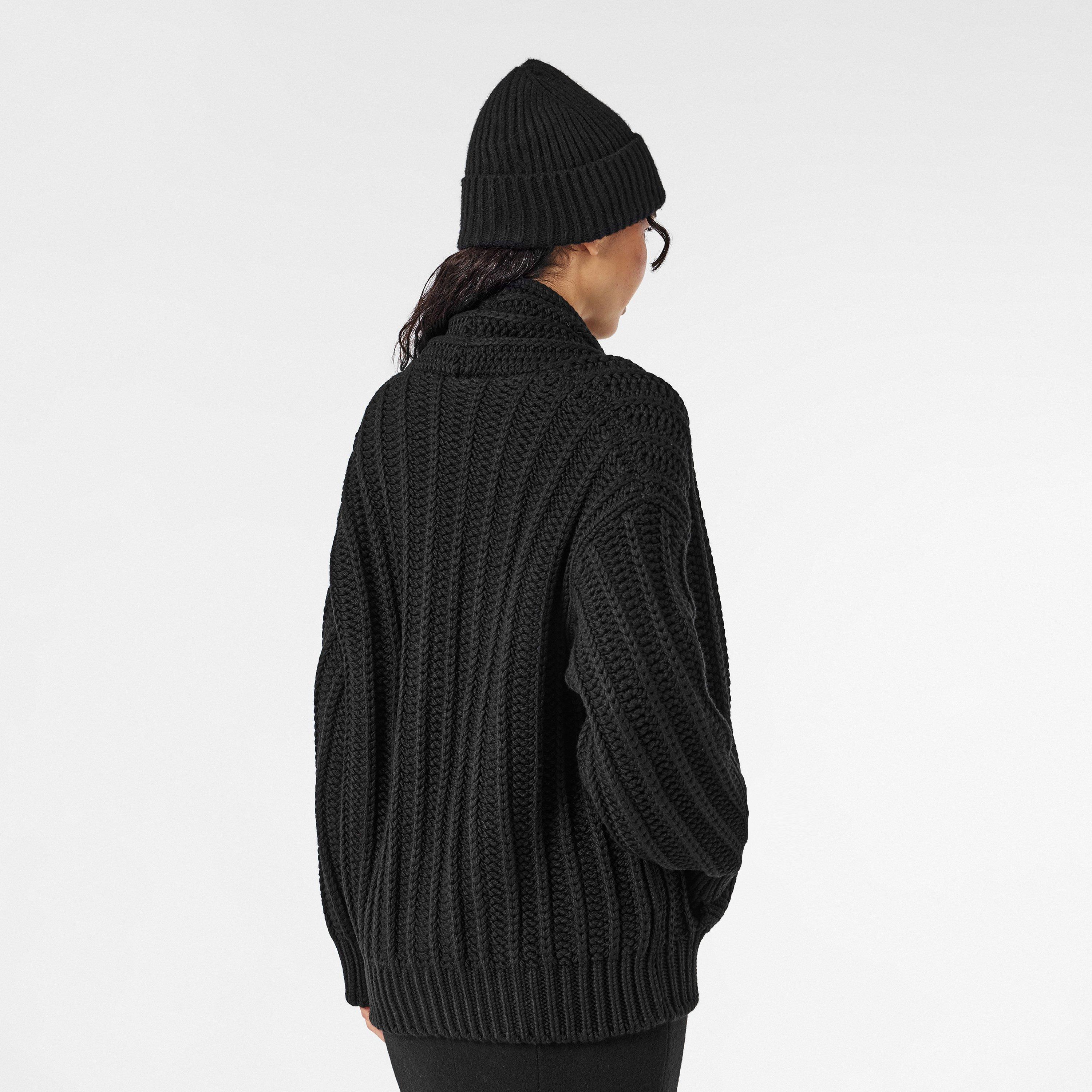 Nero - Dolce and Gabbana - Women's Button Knitwear Cardigan - 4