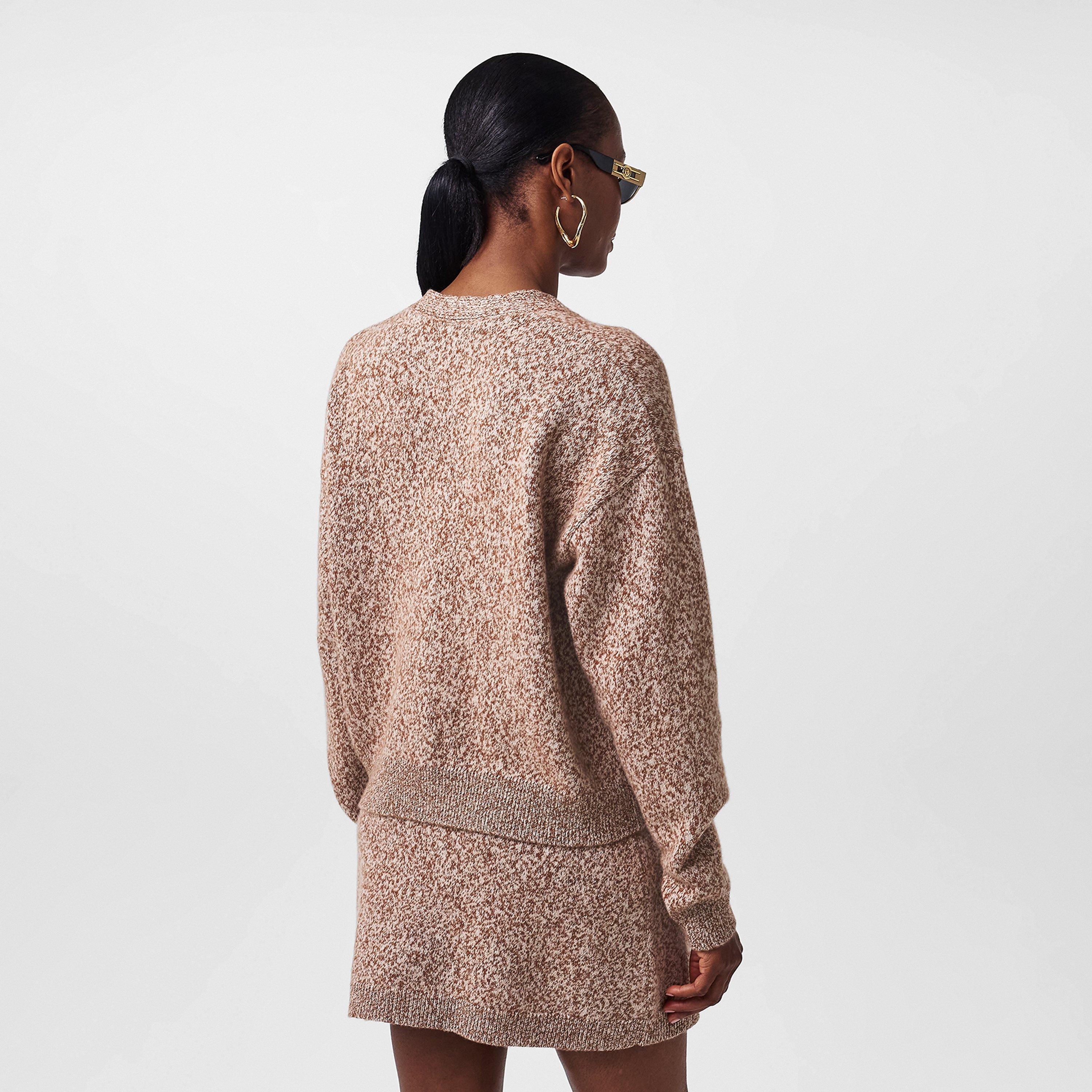 Spice Brown - Versace - Women's Cardigan - 4