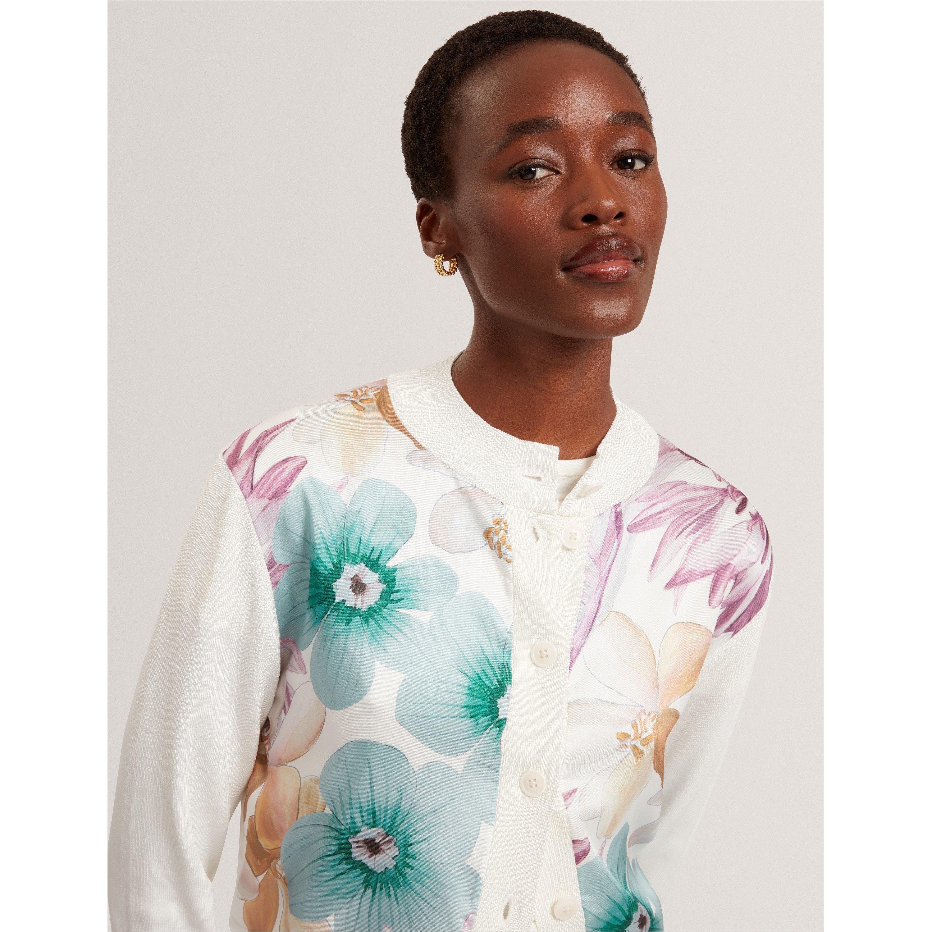 Ivory - Ted Baker - Women's Woven Cardigan - 4