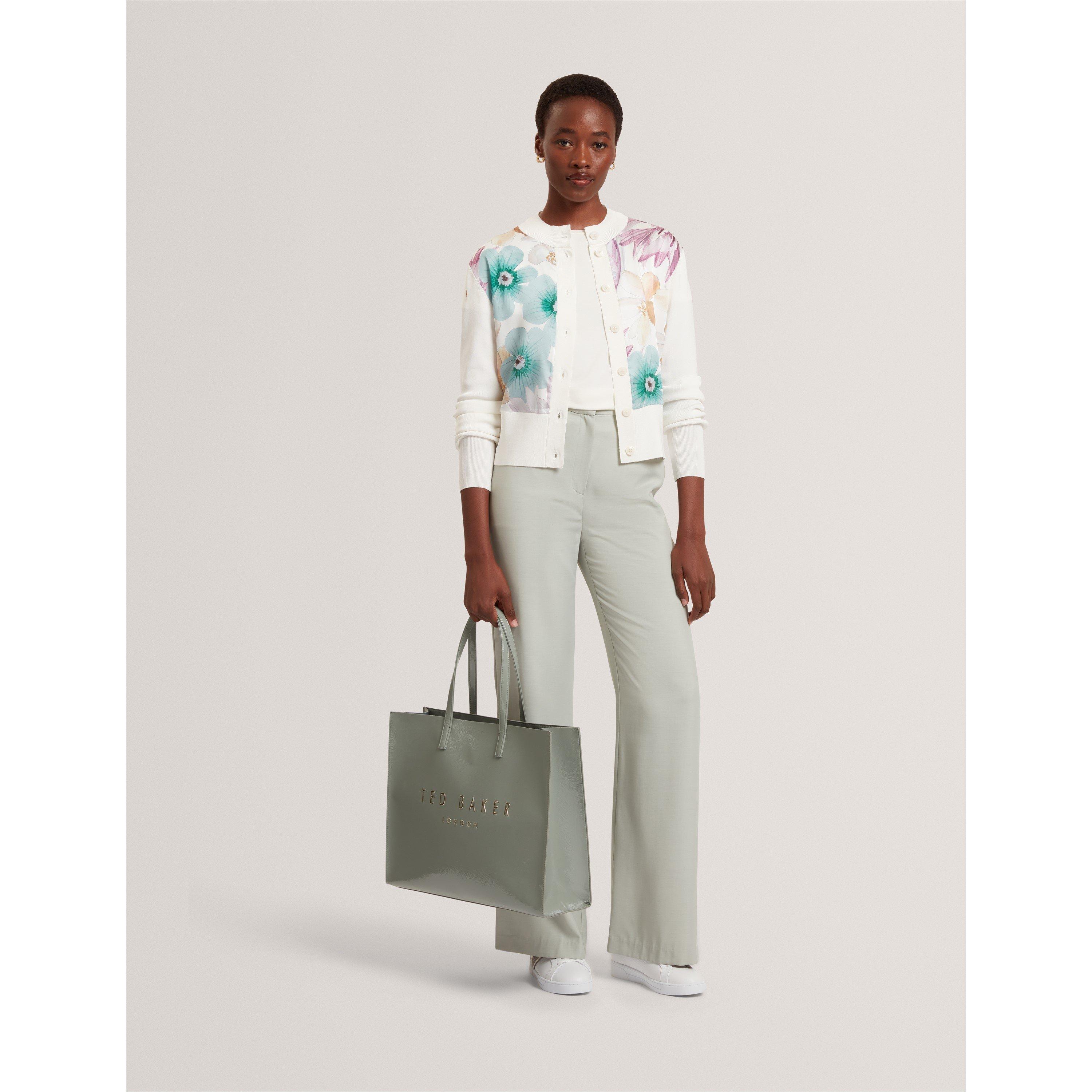 Ivory - Ted Baker - Women's Woven Cardigan - 5