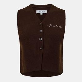 Jack Wills Knit Waistcoat Womens