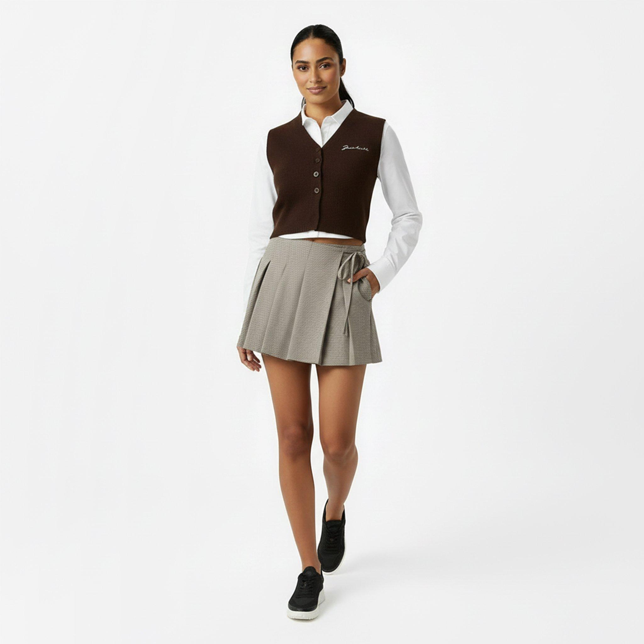 Cocoa - Jack Wills - Women's Knitted Sweater Vest - 5