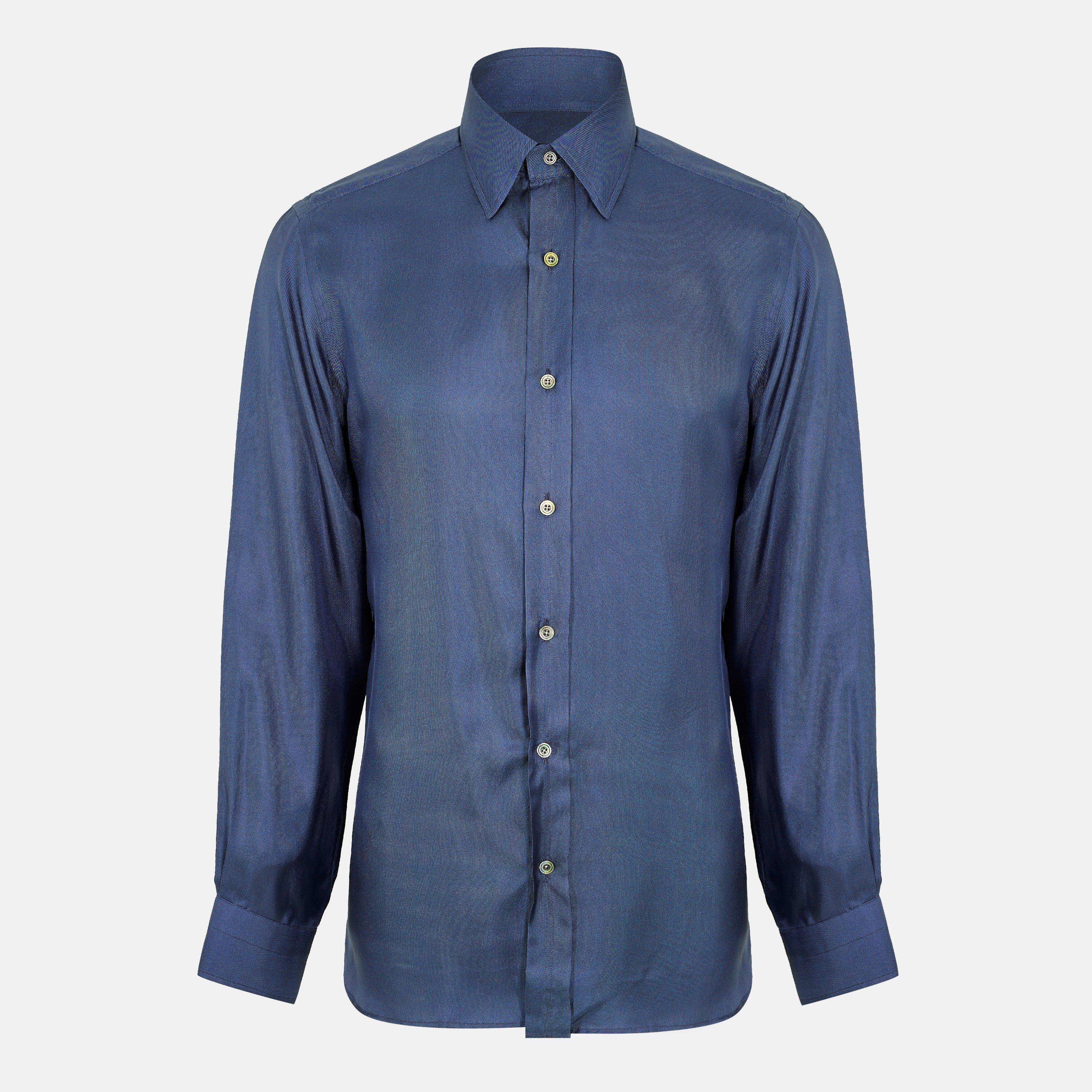 Multi - Tom Ford - Men's Long-Sleeve Dress Shirt - 1