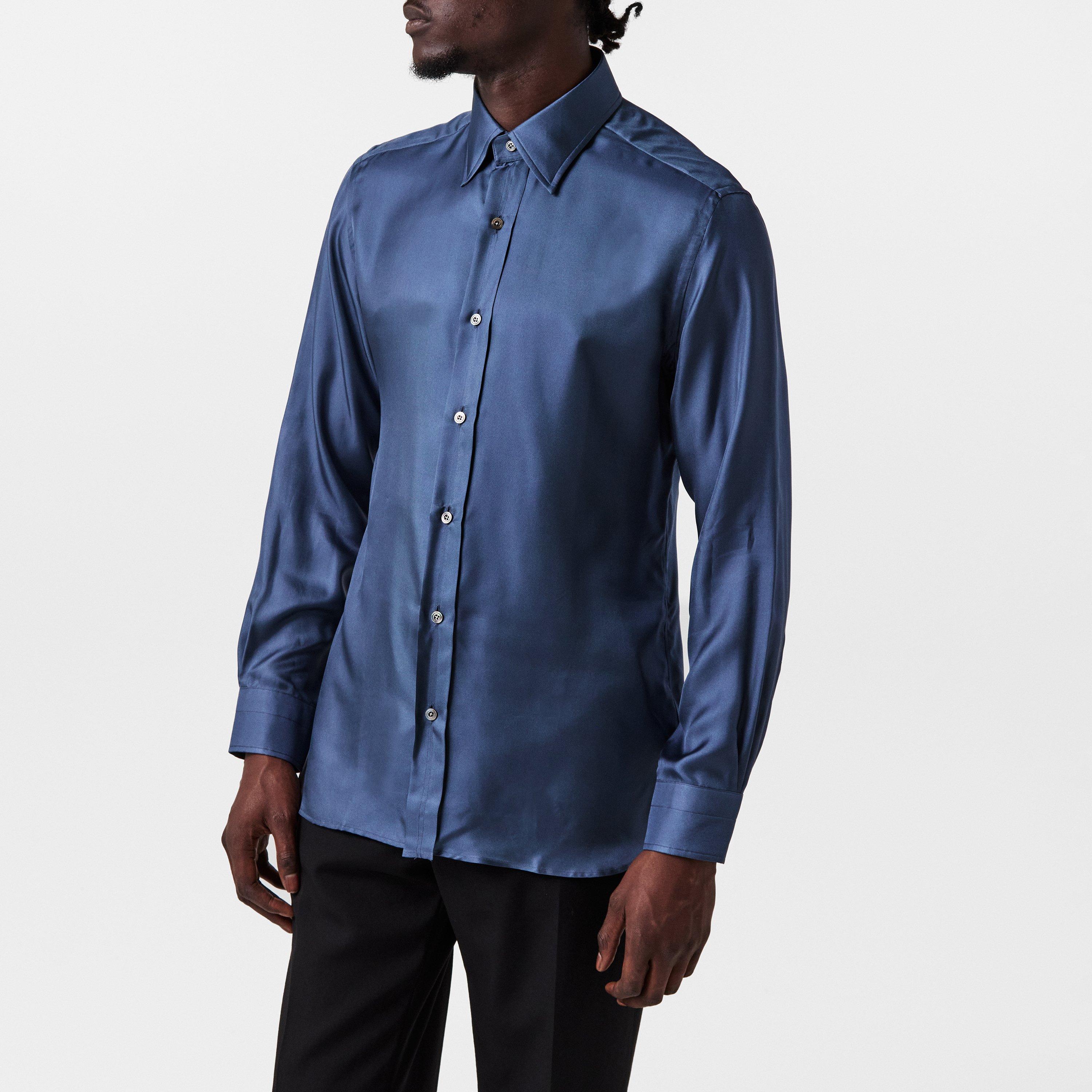 Multi - Tom Ford - Men's Long-Sleeve Dress Shirt - 3