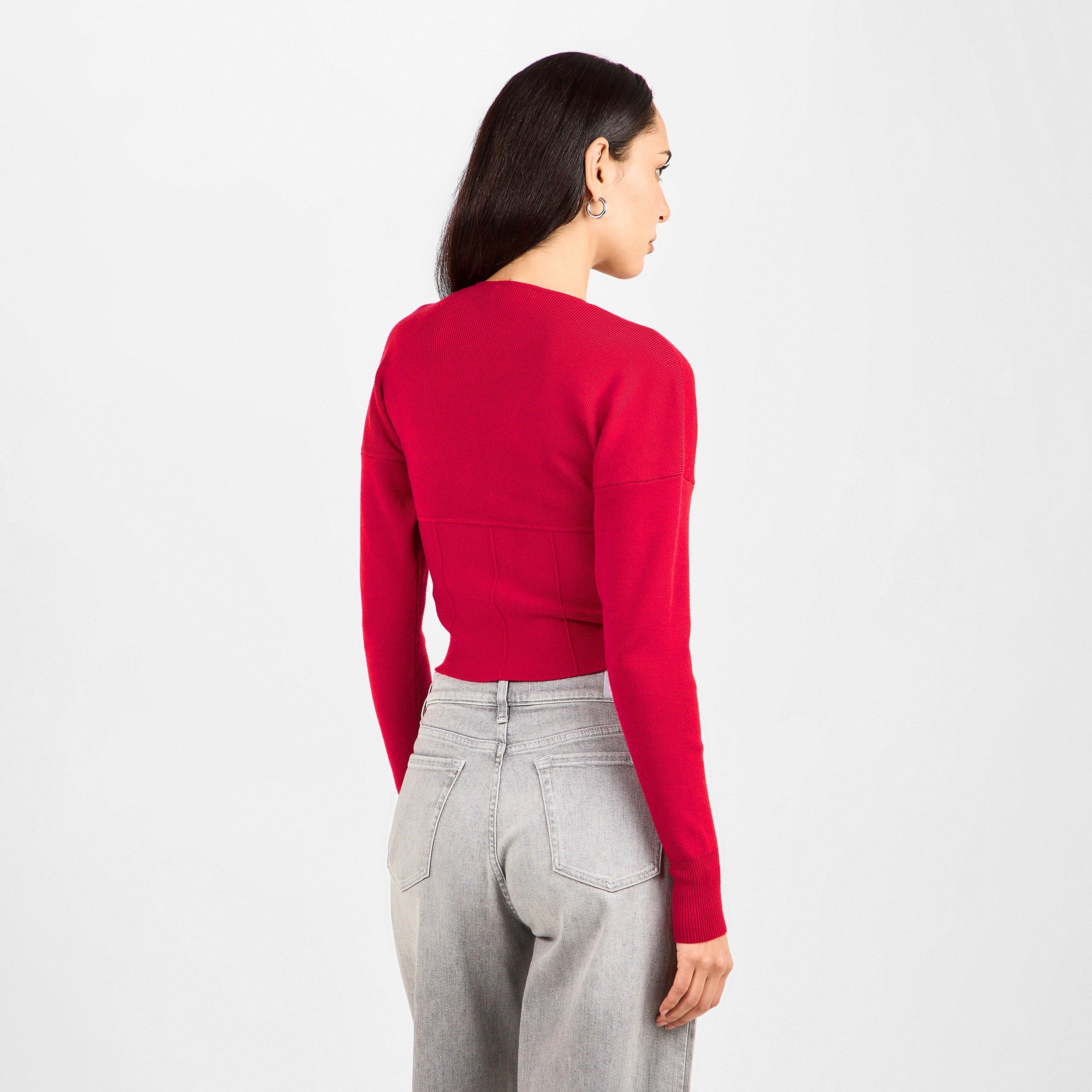 ruby - Good American - Good Bustier Sweat Ld61 - 4