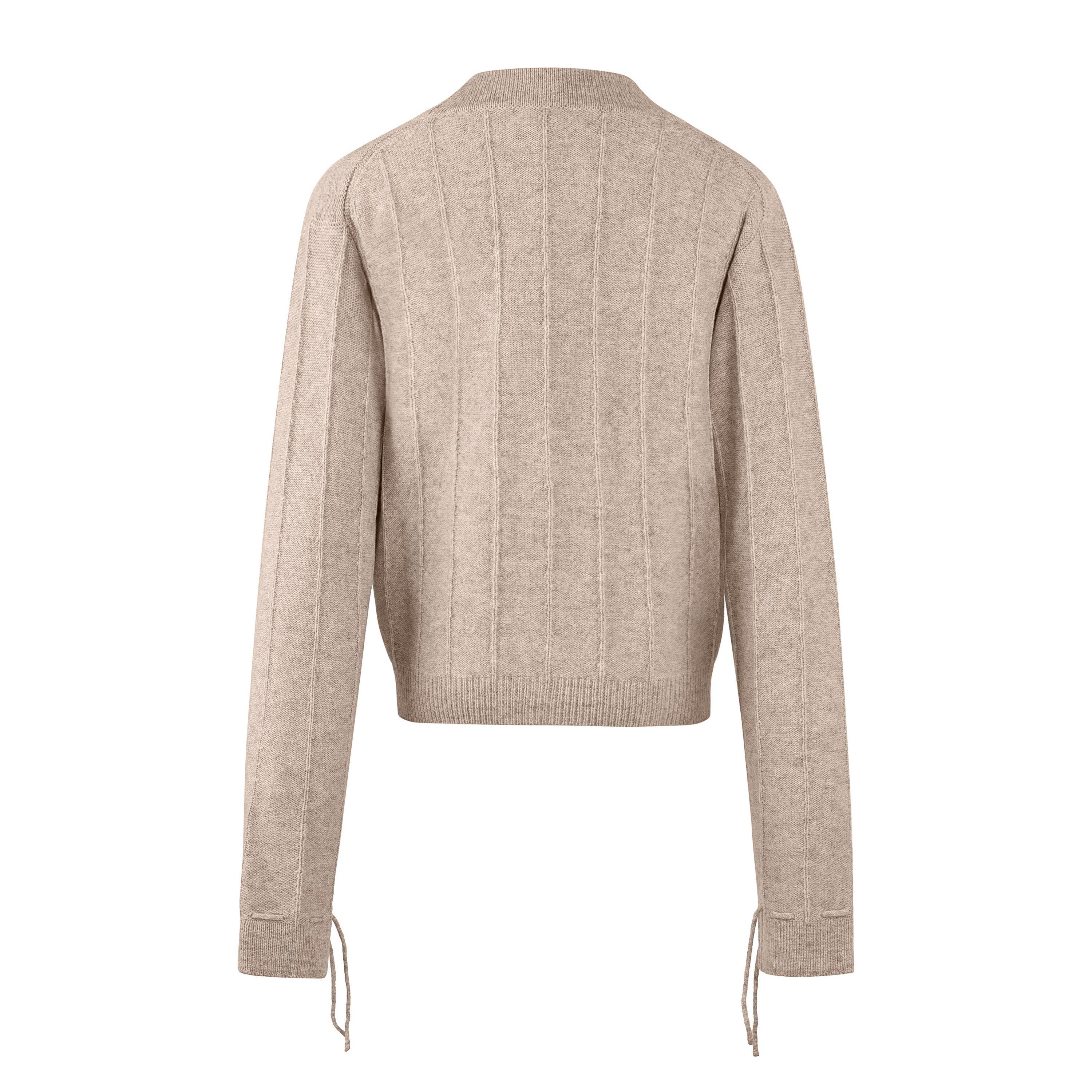 Flaxen - Raey - Women's Knit Long Sleeve Cardigan - 2