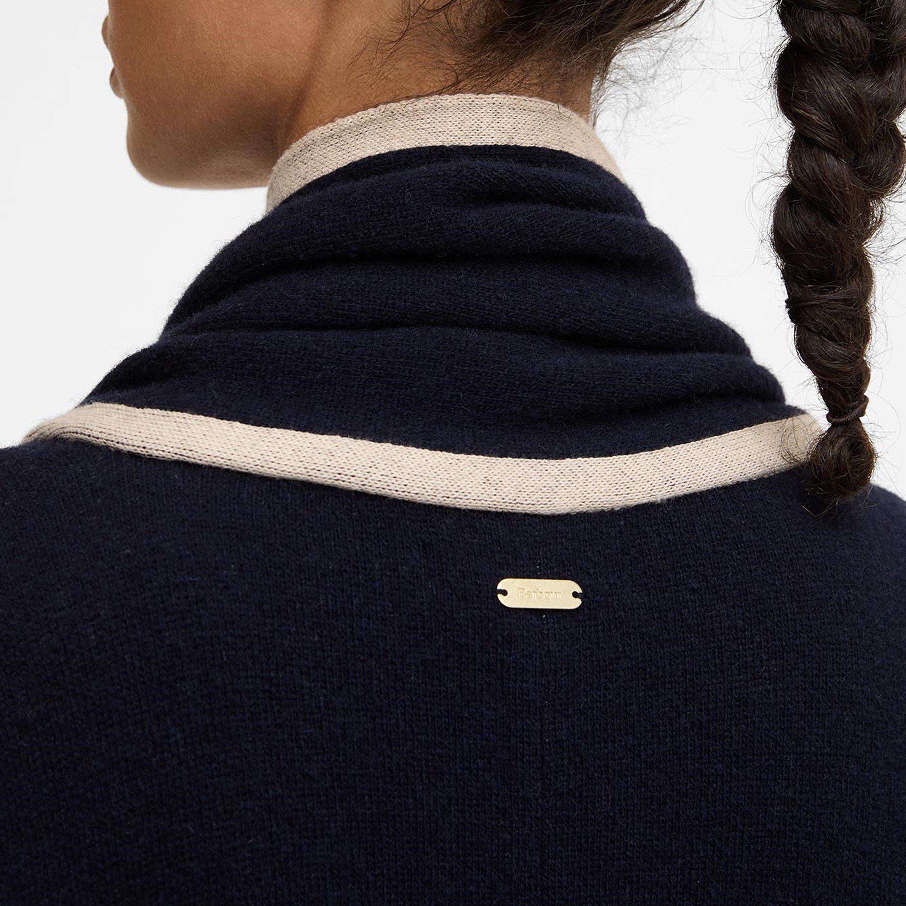 Dark Navy - Barbour - Womens River Cape - 4