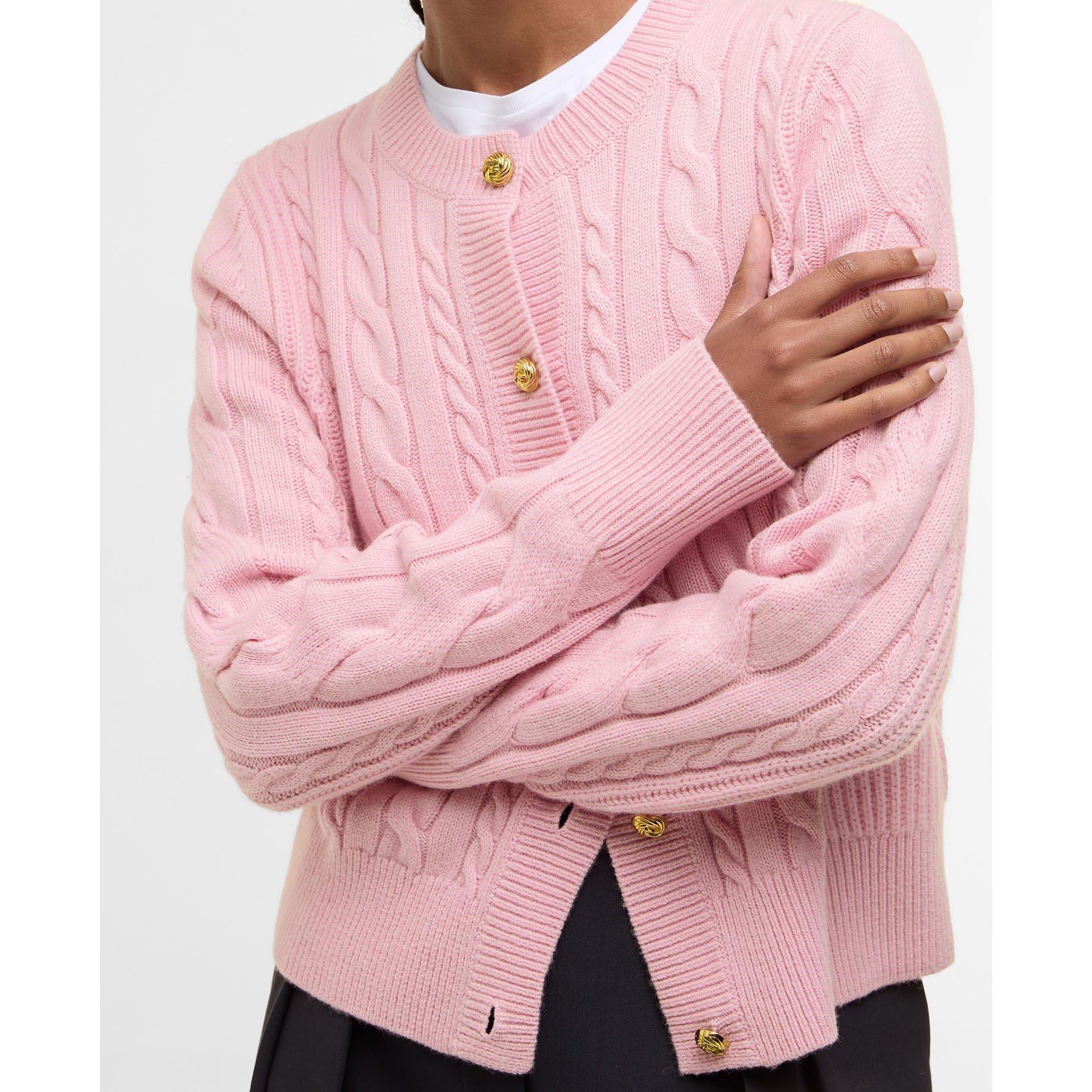 Cherry Blossom - Barbour - Womens Elina Cardigan - 3