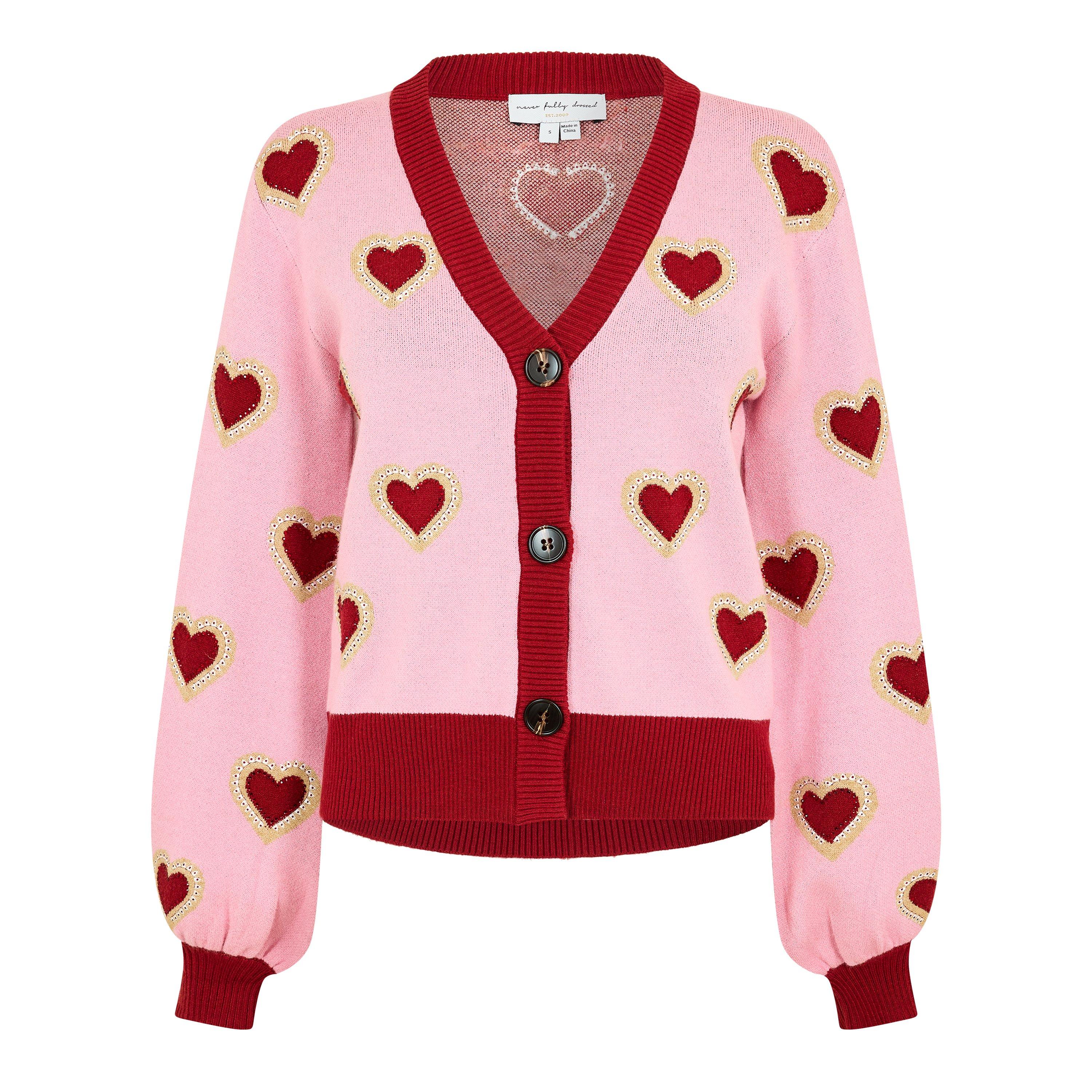 Never Fully Dressed Women's Cardigan - Pink - 12 (M)