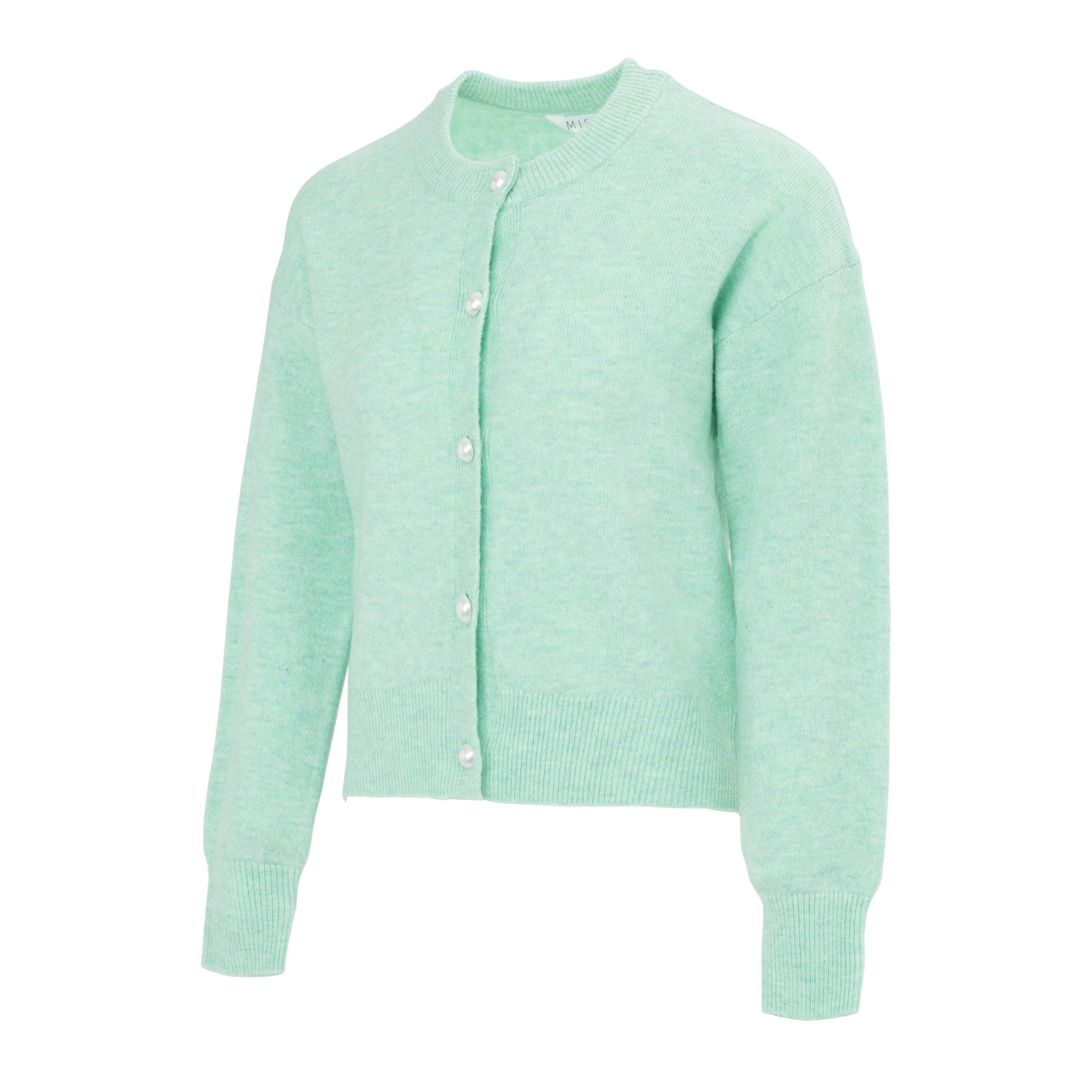 Verde - Miso - Spandex Button Cardigan Women - 3