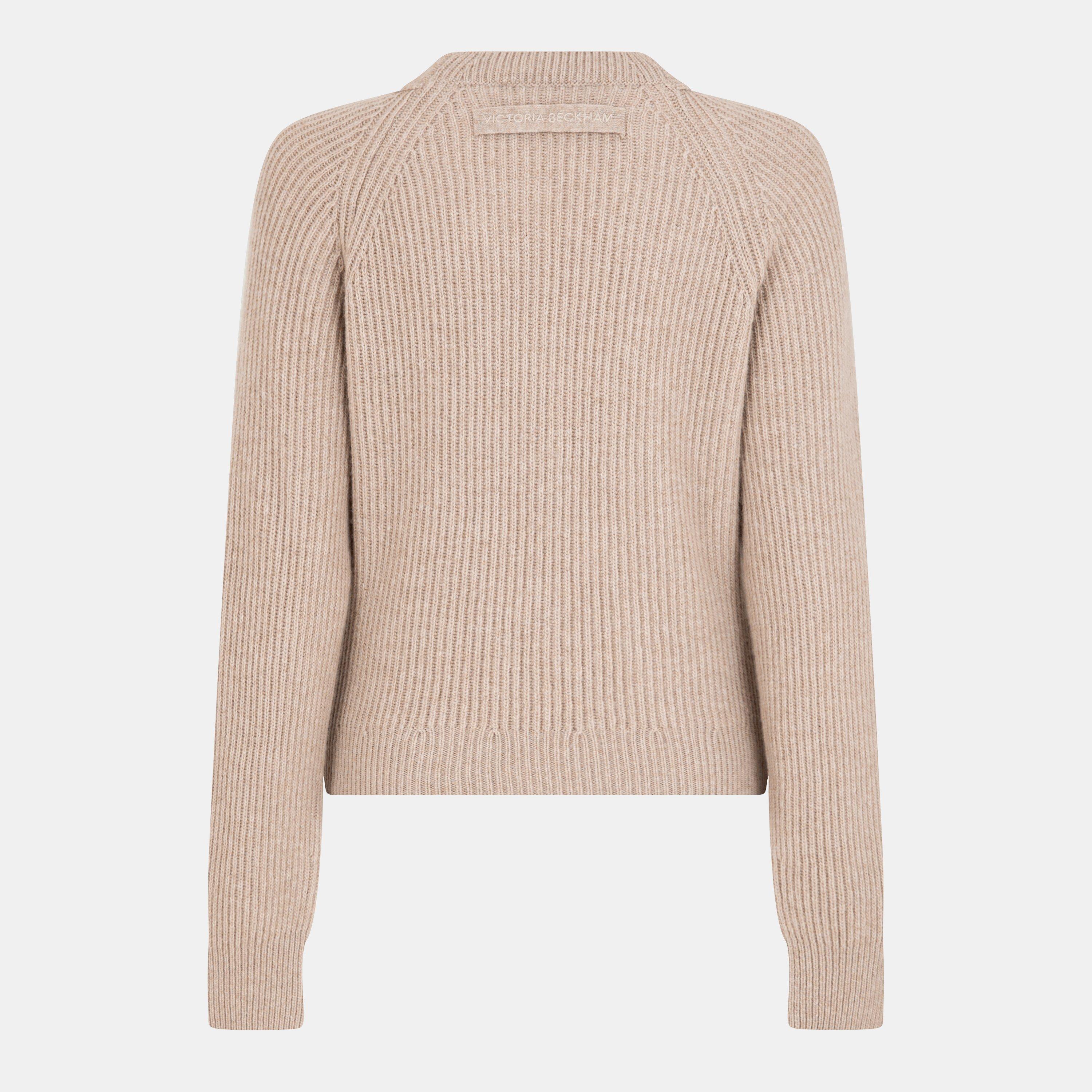 Sand - Victoria Beckham - Women's Cardigan - 2