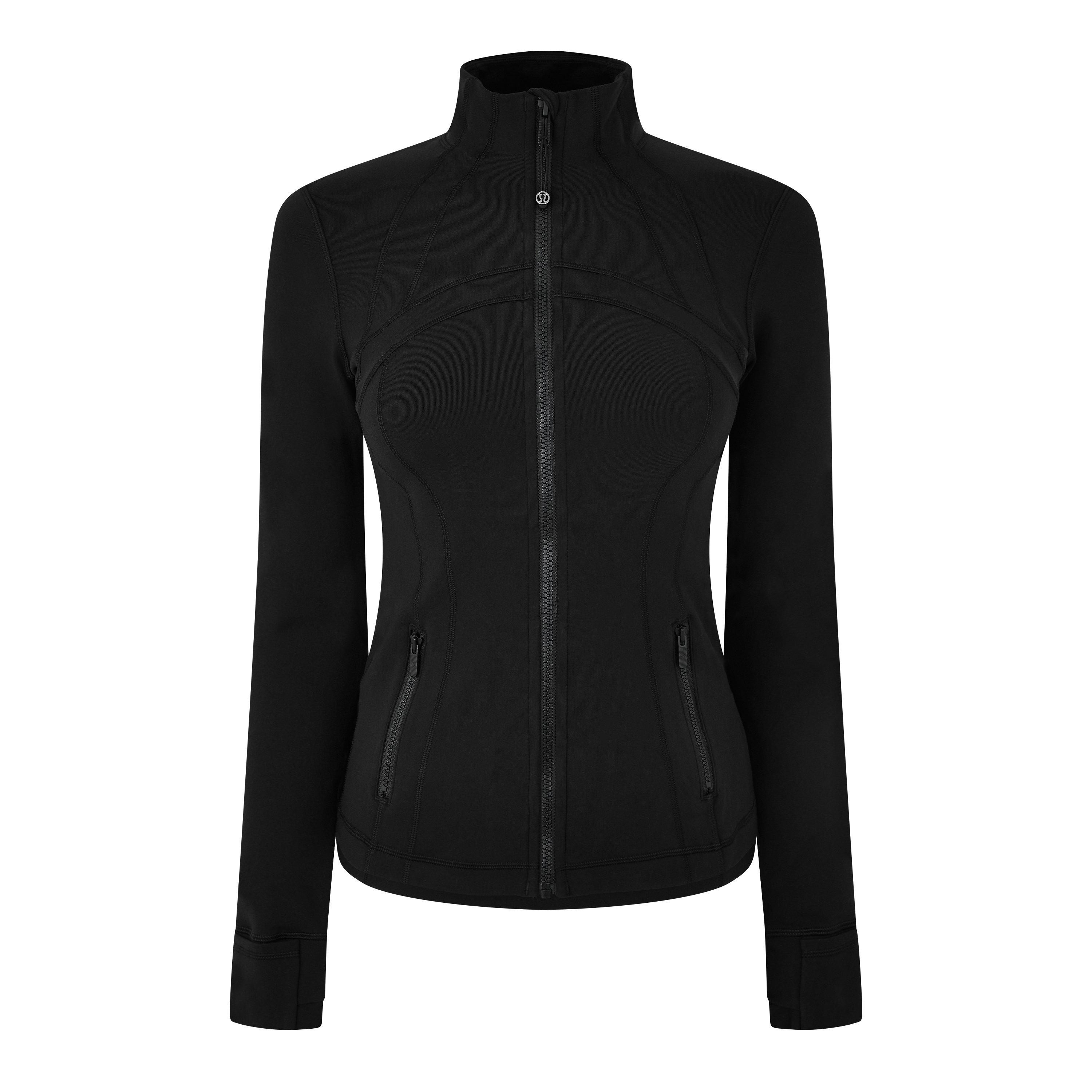 Black - Lululemon - Women'S Logo Nylon Luon Define Jacket - 7